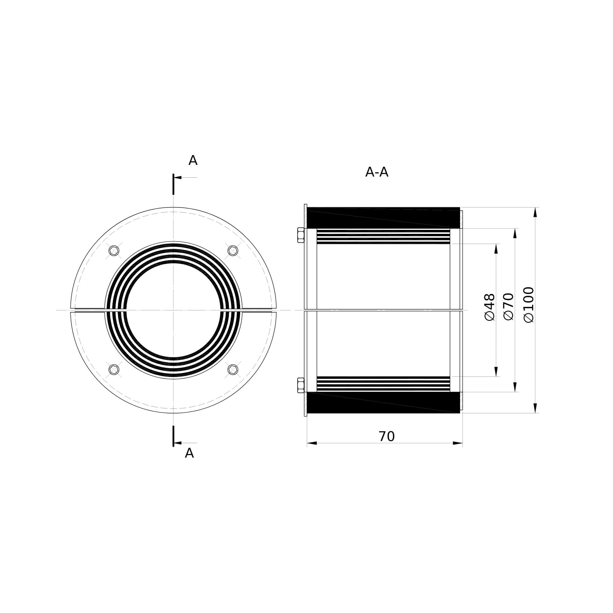Чертеж DXF3117