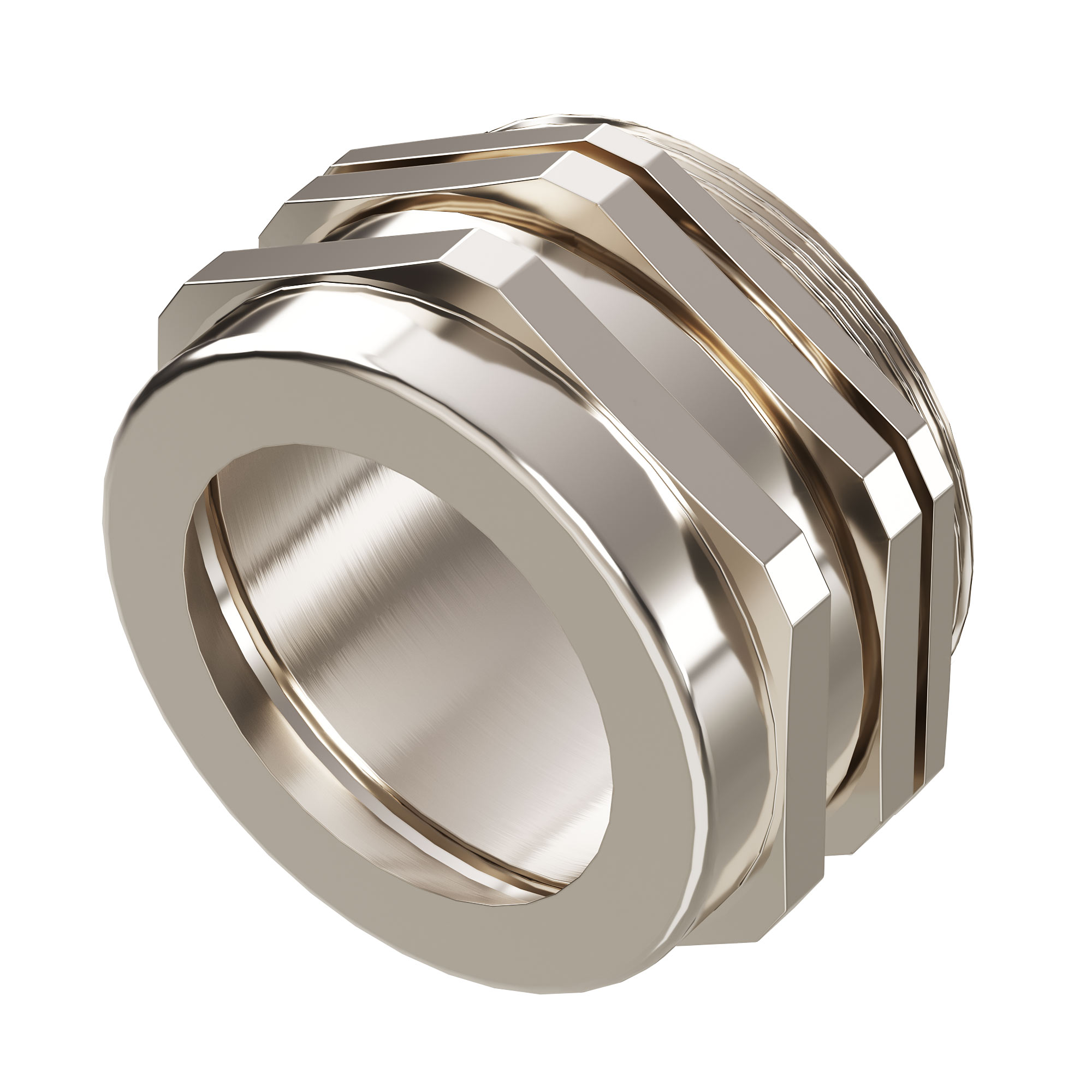 Латунный кабельный ввод М72, IP65, для диаметра кабеля 42-52 мм