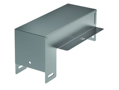 Ответвитель-крышка Т-обр. вертикальный вниз DDS 150/50 в комплекте скрепежными элементами и соединительными пластинами, необходимыми длямонтажа