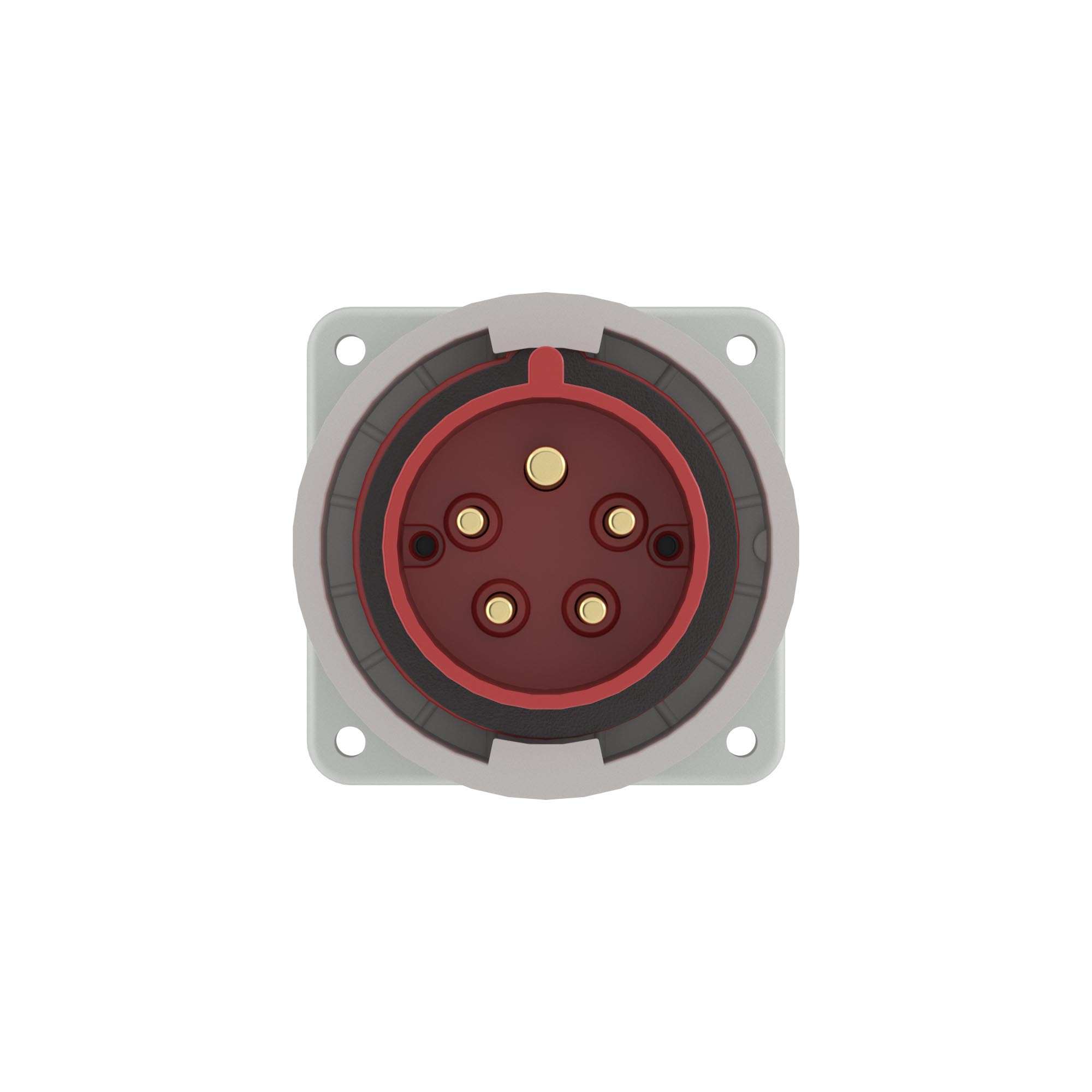 Вилка панельная PSP IP67 32А 3P+E+N 400В