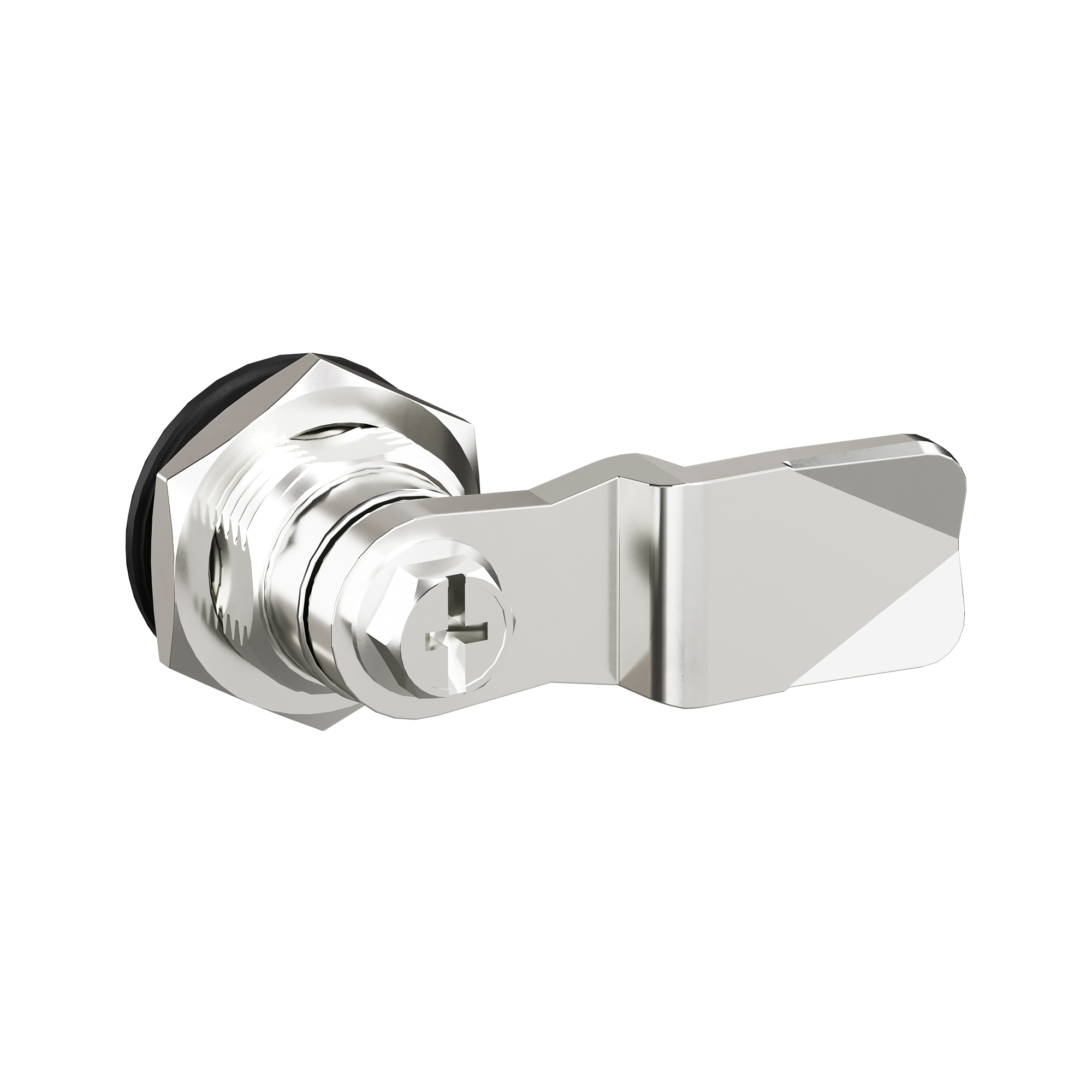 Поворотный замок с личинкой под уникальный ключ для навесных корпусов,ключи в комплекте