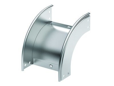 Угол CD 90 вертикальный внеш. 90° 150/50 в комплекте с крепежнымиэлементами и соединительными пластинами, необходимыми для монтажа, цинк-ламельный