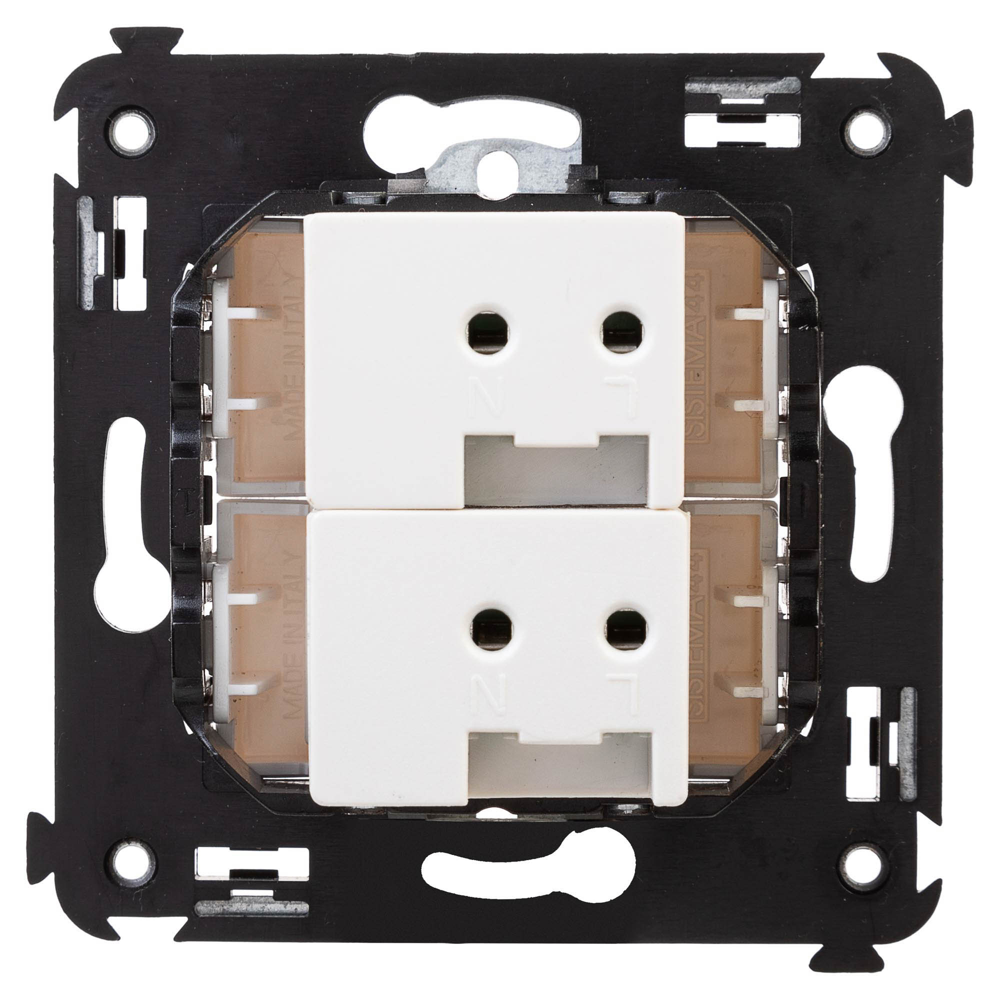 USB зарядное устройство в стену, "Avanti", "Белое облако", 2.1А