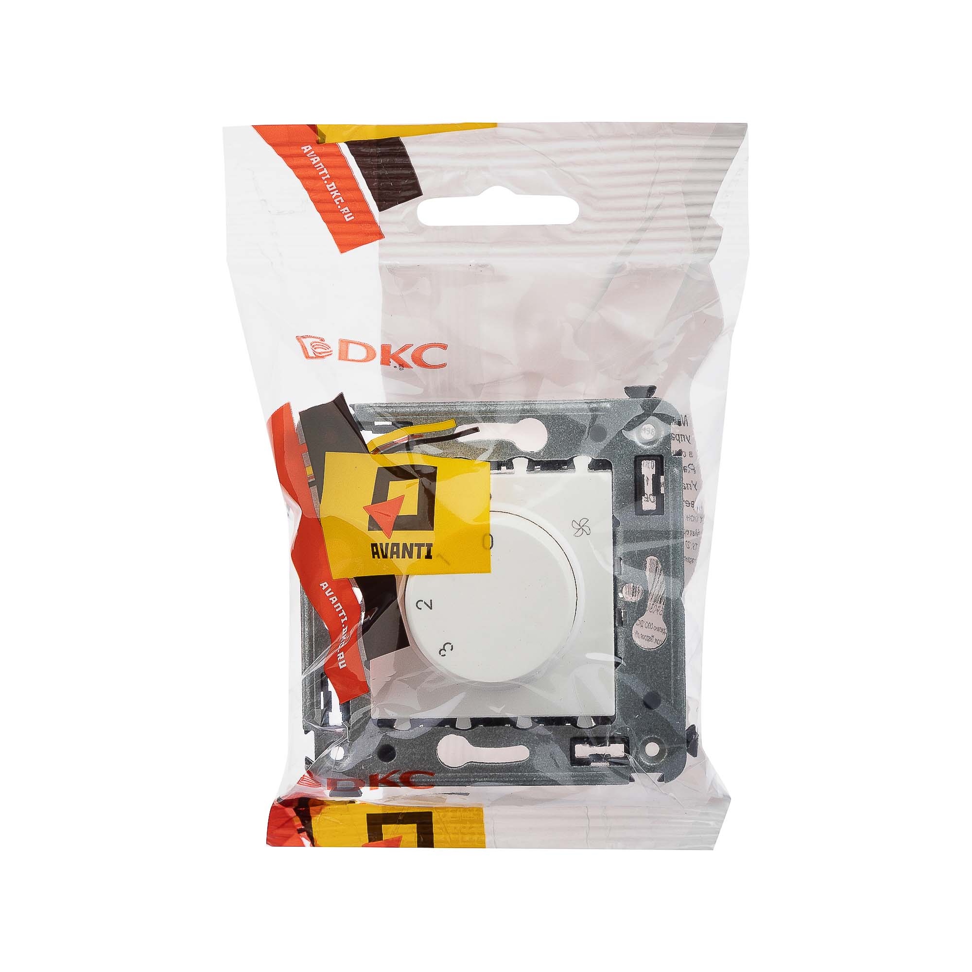 Механизм управления вентиляторами в стену, "Avanti", "Белое облако"