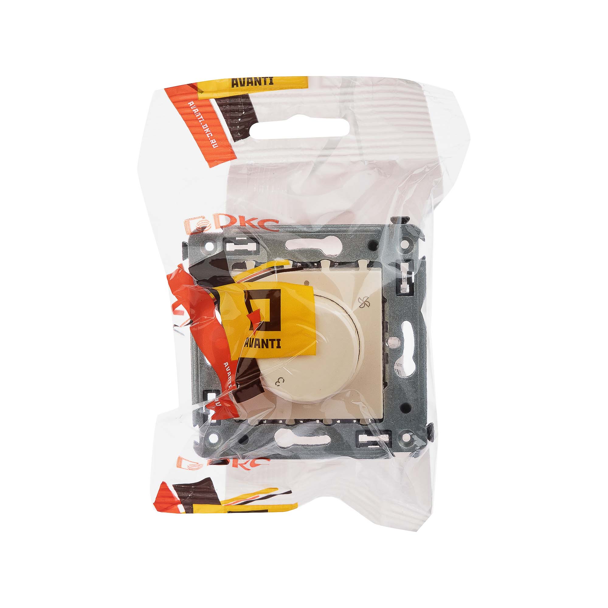 Механизм управления вентиляторами в стену, "Avanti", "Ванильная дымка"