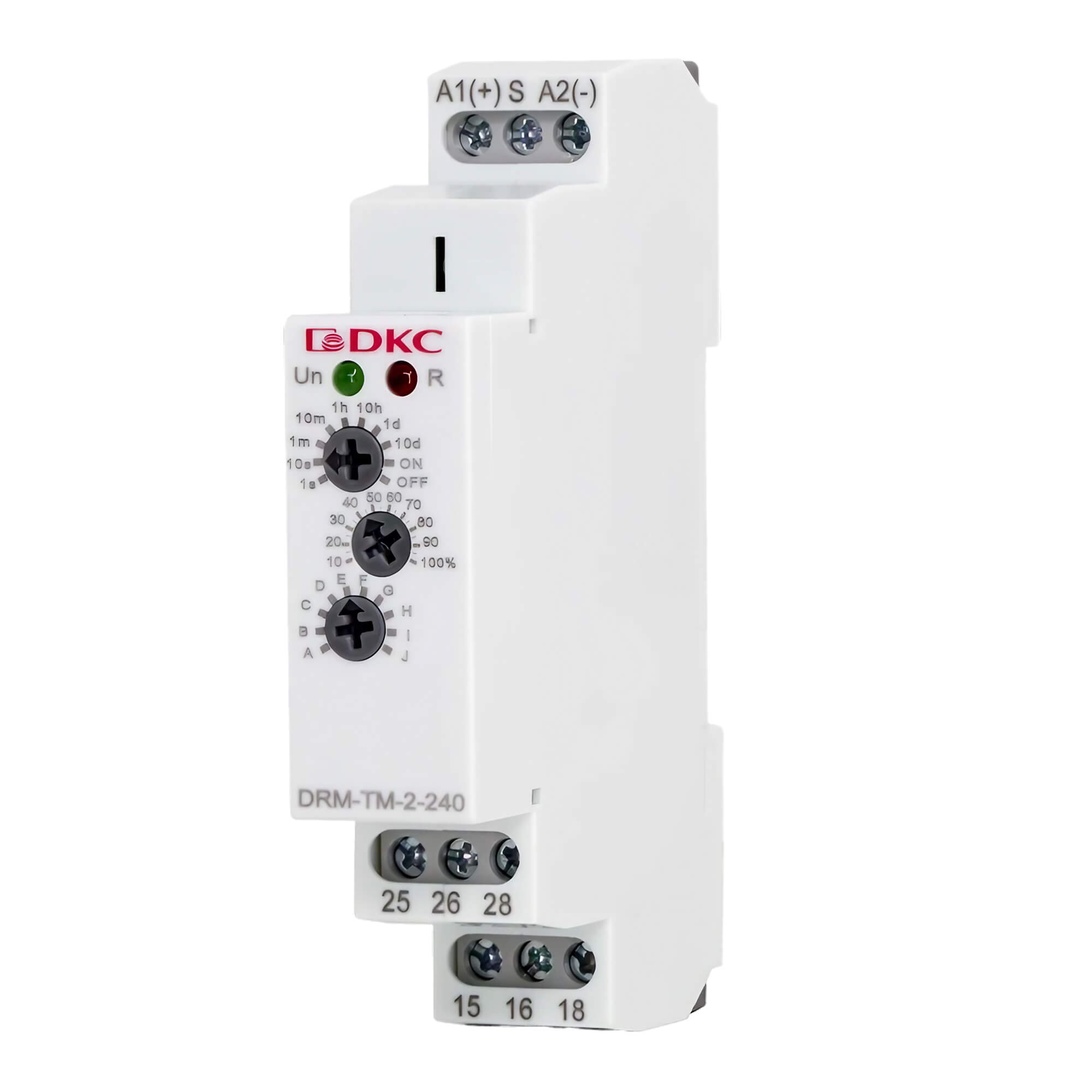 Реле времени многофункциональное, конфигурация контакта 2CO, AС/DC 12-240В