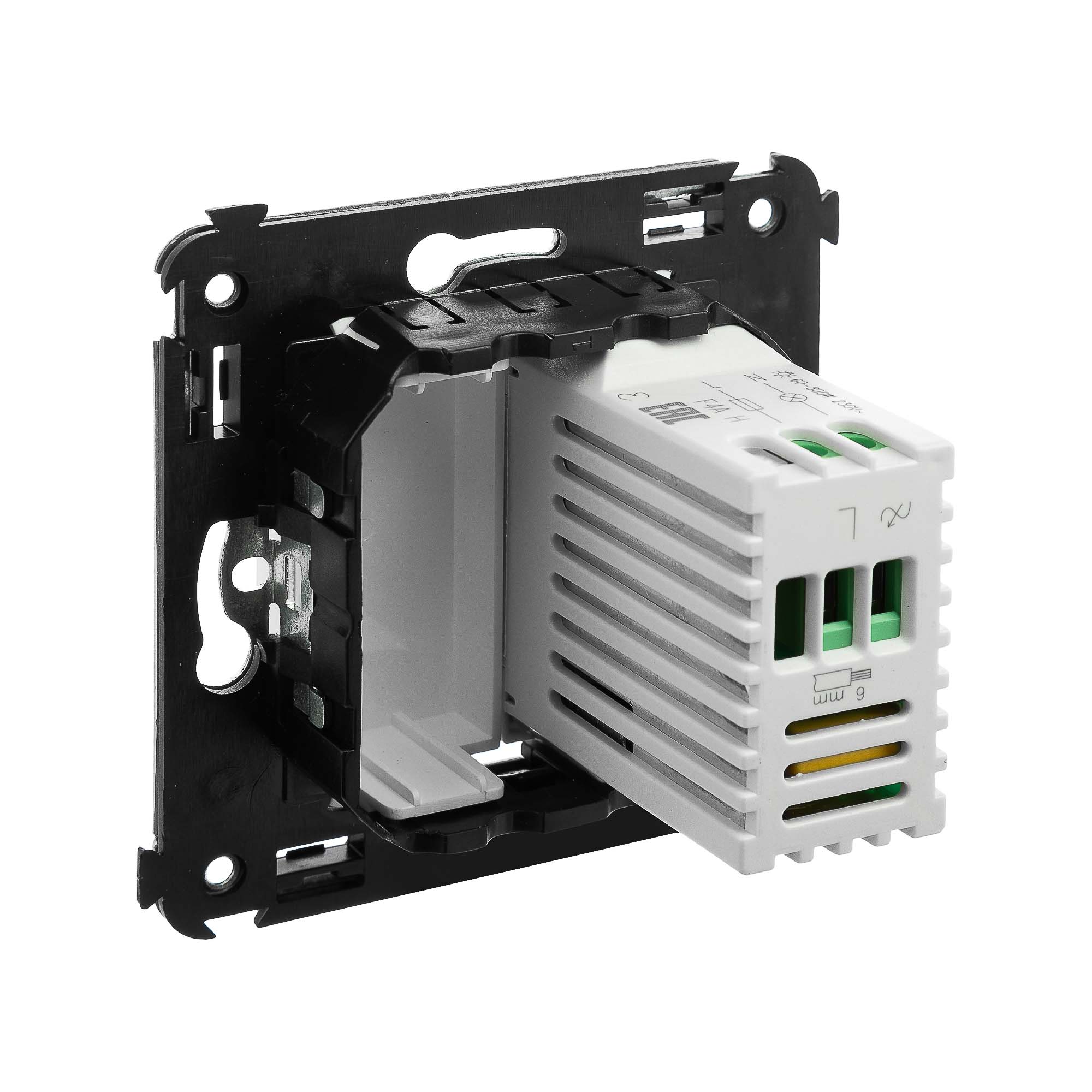 Диммер поворотный в стену, "Avanti", "Белое облако"