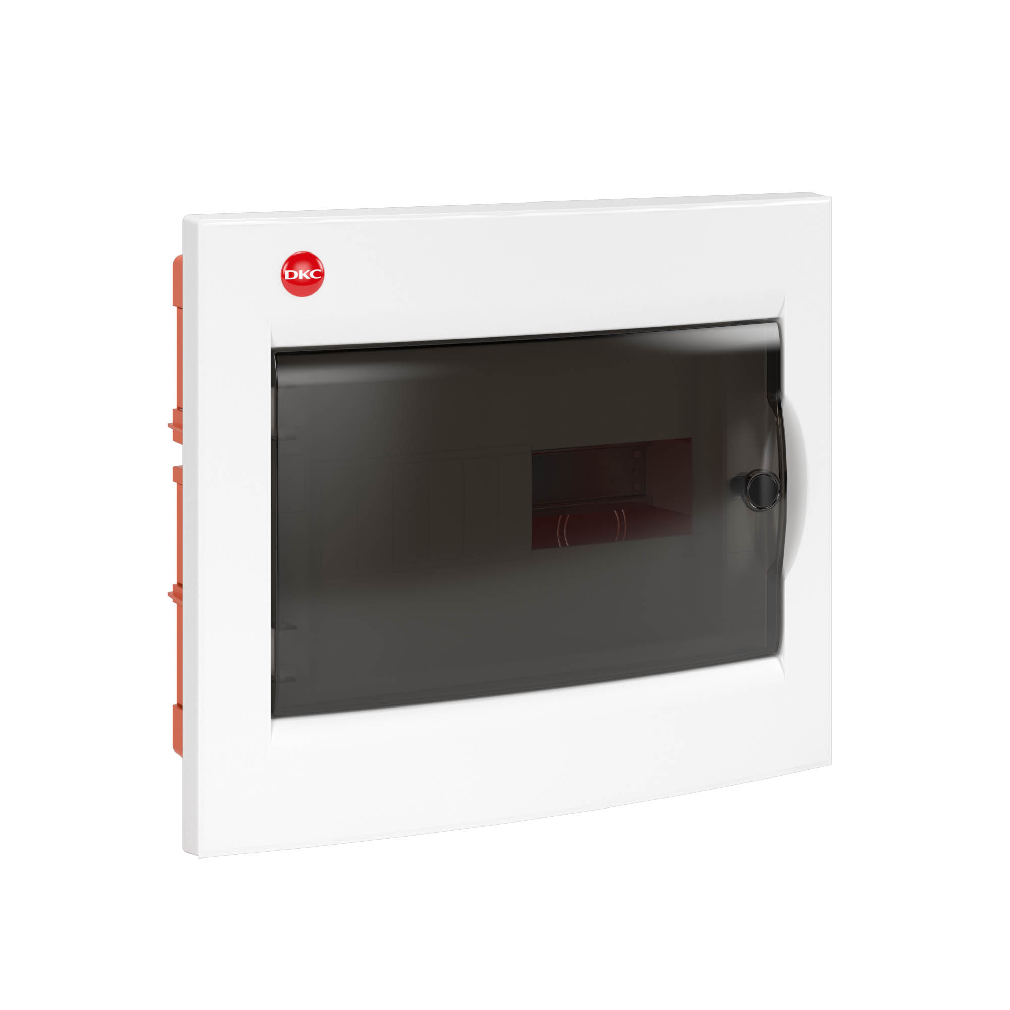 Щиток встраив.с двер.12мод.,IP41,бел., с клем.блок.1х87512 и замком