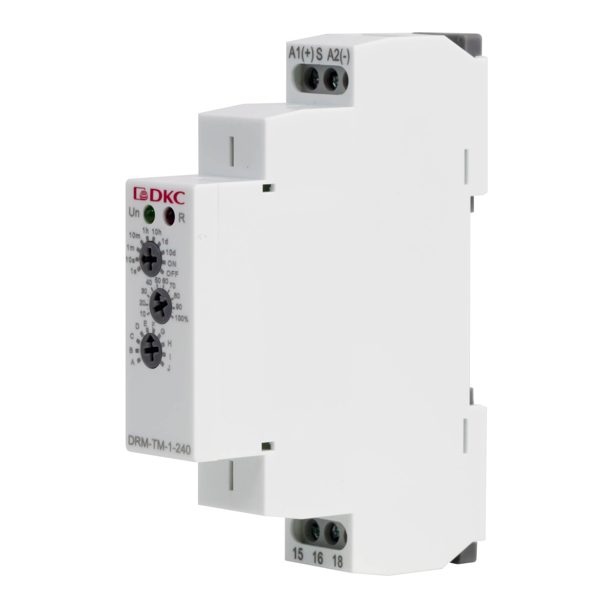 Реле времени многофункциональное, конфигурация контакта 1CO, AС/DC 12-240В