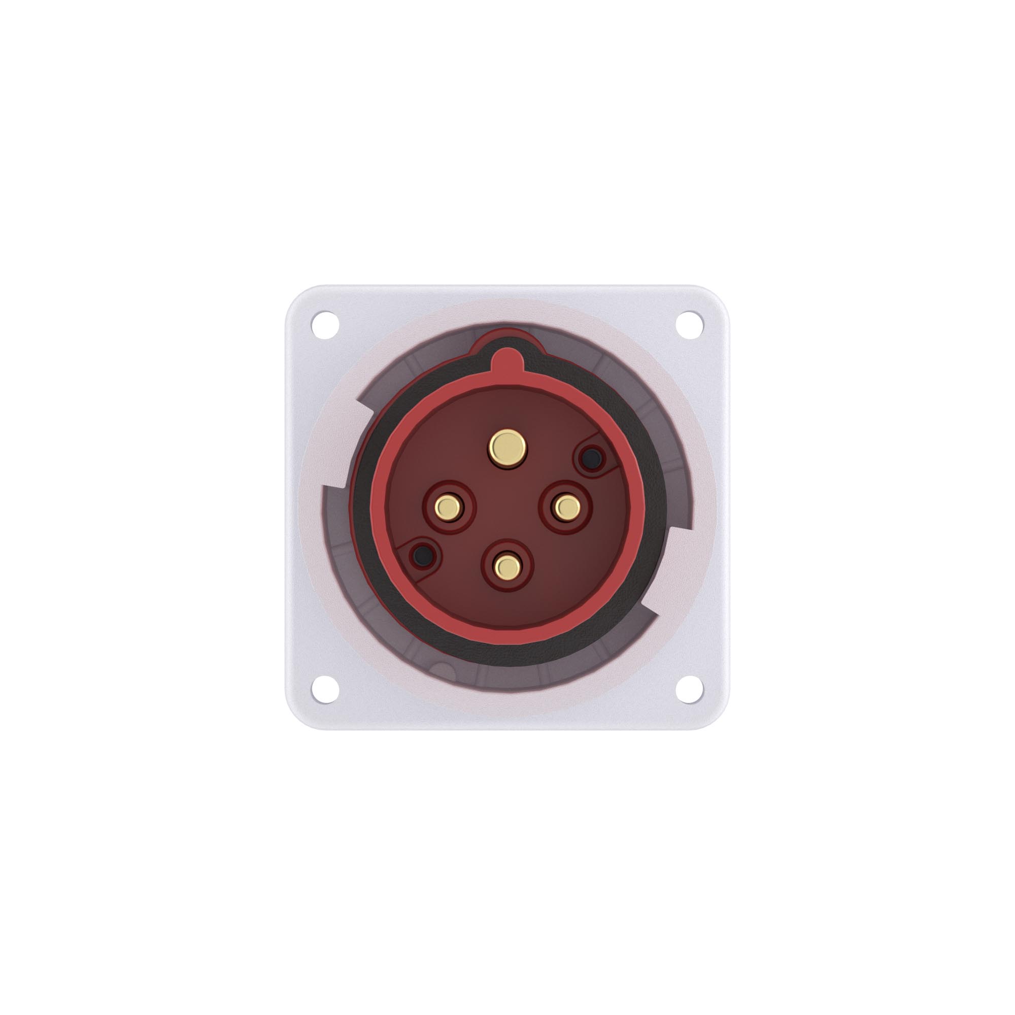 Вилка панельная PSP IP67 16А 3P+E 400В