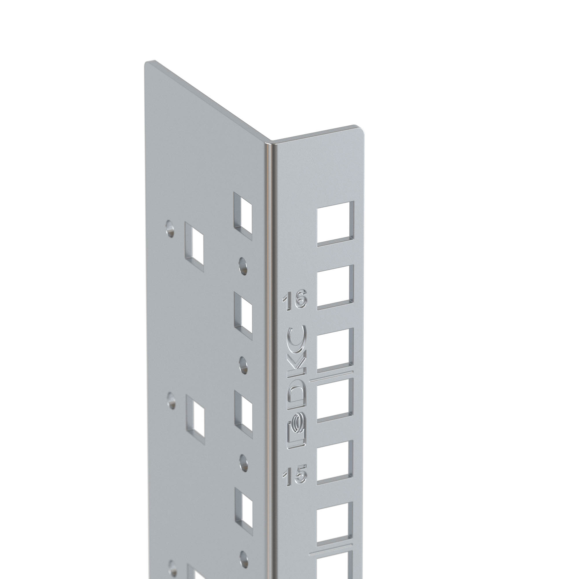 Вертикальные монтажные профили 19", 16U, "L" для IT-STI, 2шт