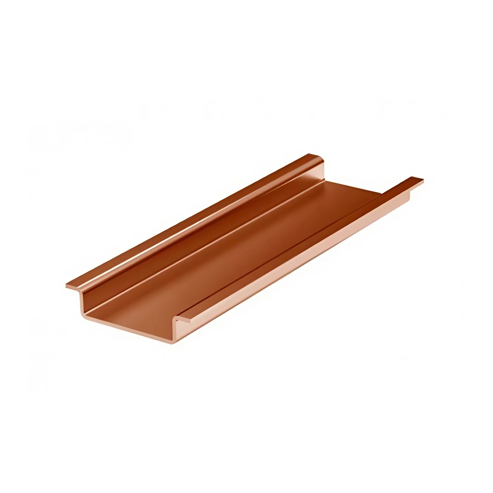 DIN-рейка медная, с насечкой OMEGA 3, 35х7,5мм.