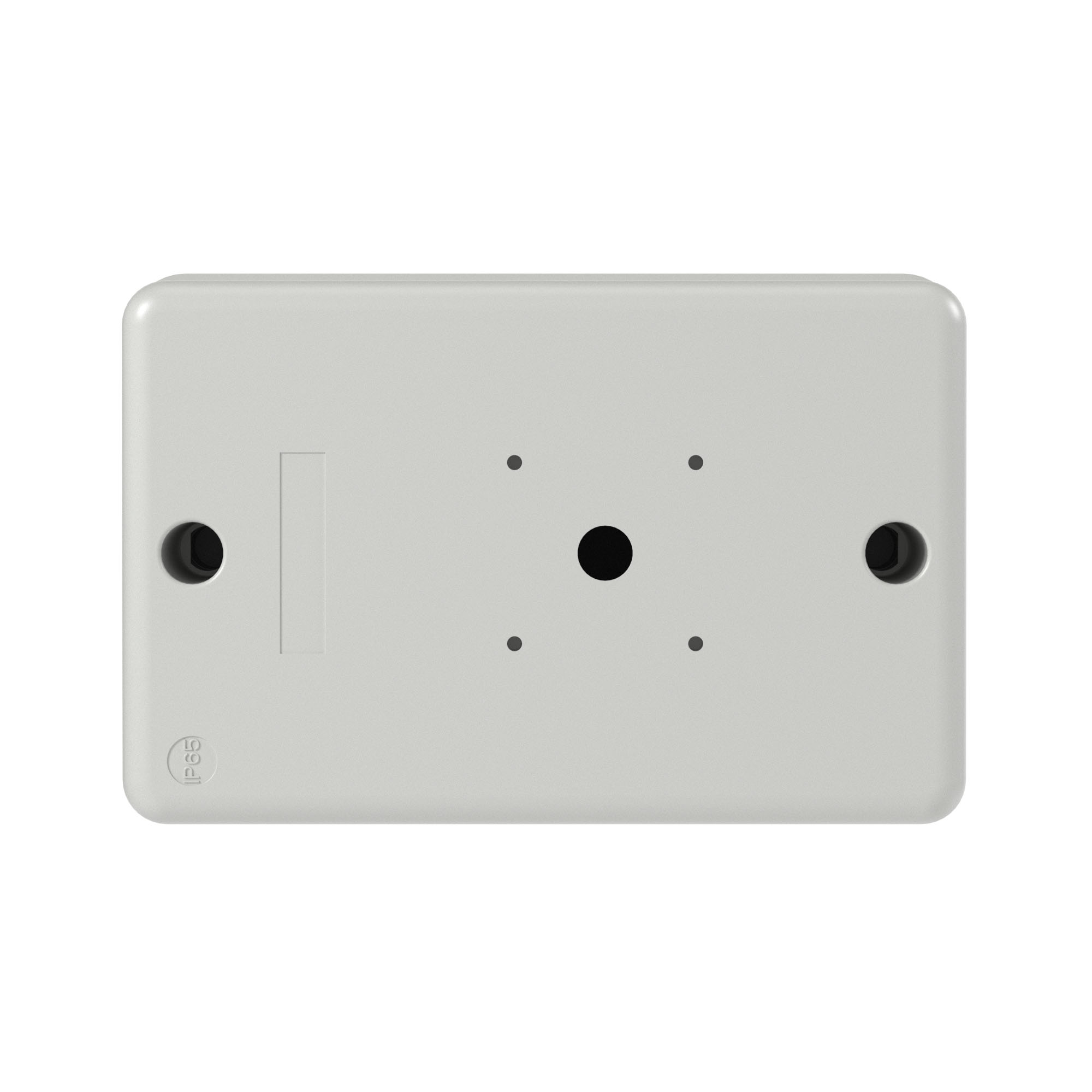 Пластиковый бокс для DMP32 с черной ручкой типа IP65 кабельные вводы 2хM25 сверху и снизу, 2хM20 с тыльной стороны