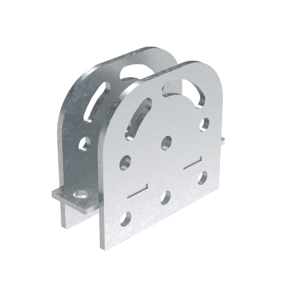 Крепление шарнирное для соединения профилей BPM-41, горячеоцинкованное