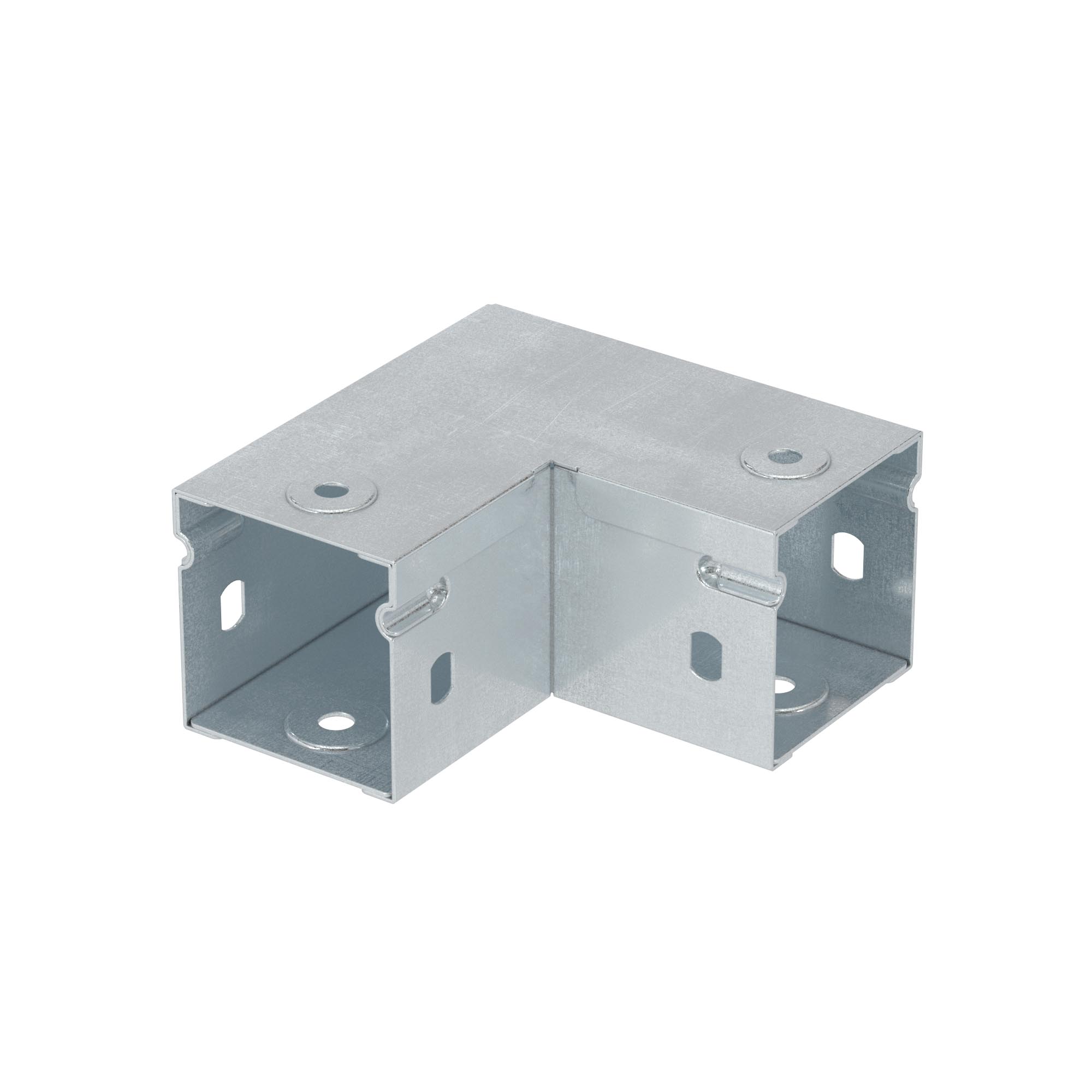 Горизонтальный глухой угол 90 градусов 50х50