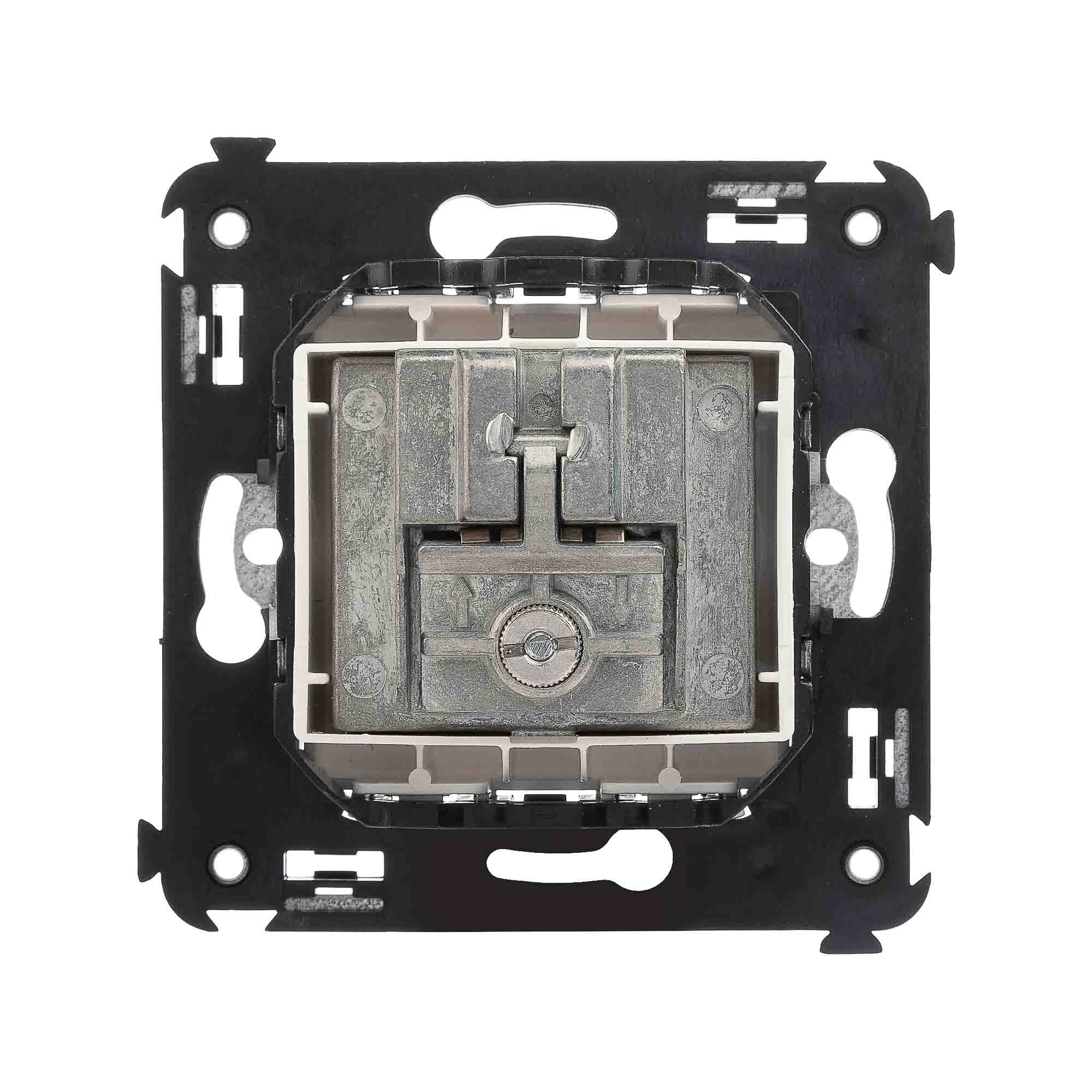 Розетка TV-FM-SAT в стену, "Avanti", "Белое облако"