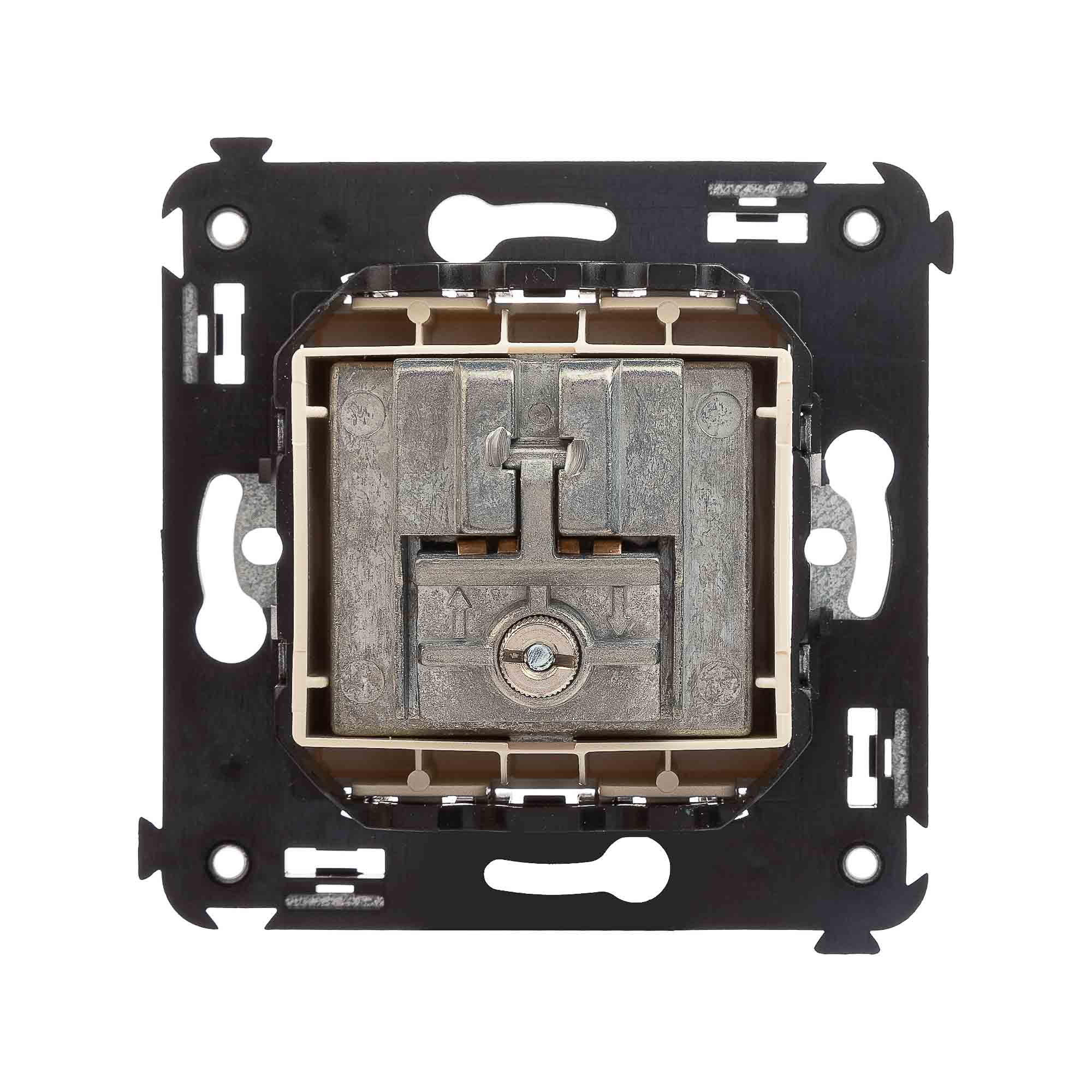 Розетка TV-FM-SAT в стену, "Avanti", "Ванильная дымка"