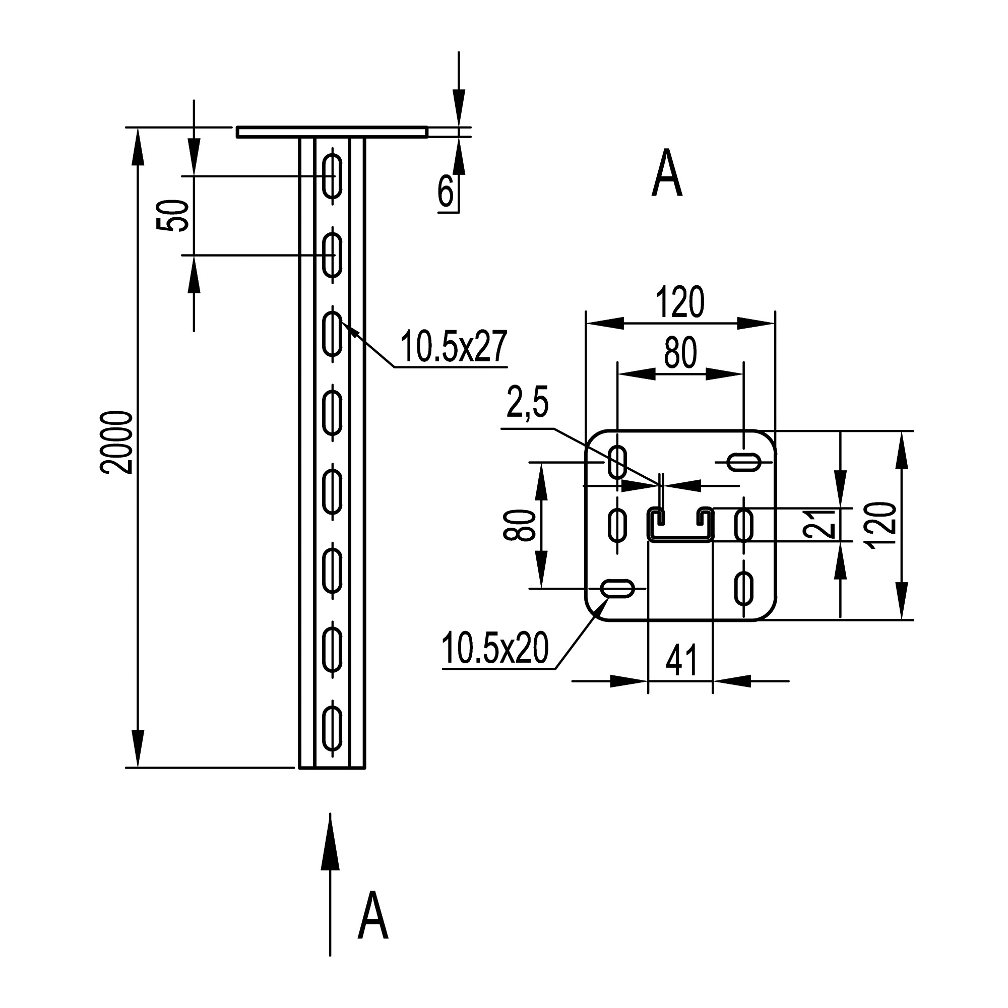 Чертеж BSP2120ZL