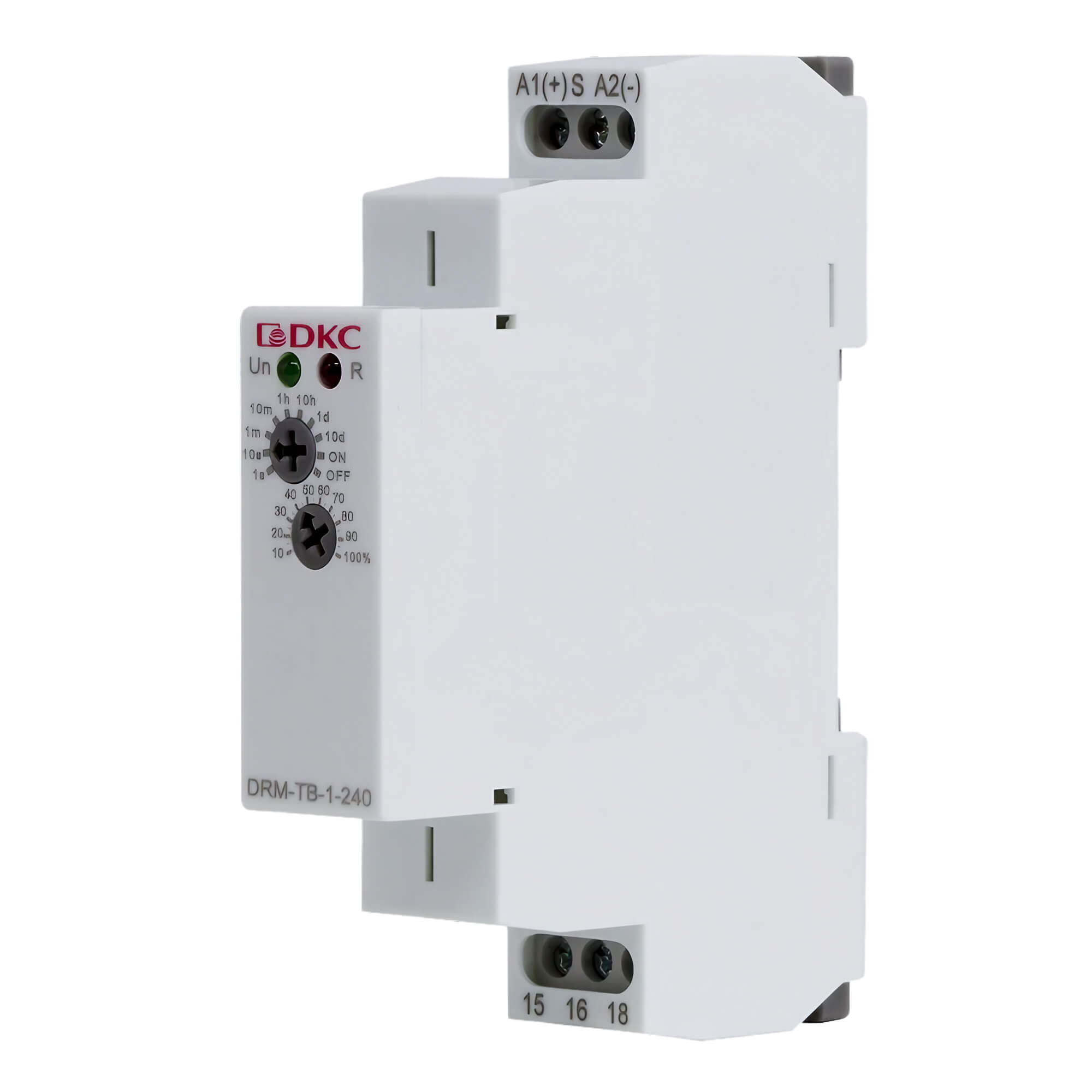 Реле времени, задержка выключения, конфигурация контакта 1CO, AС/DC 12-240В