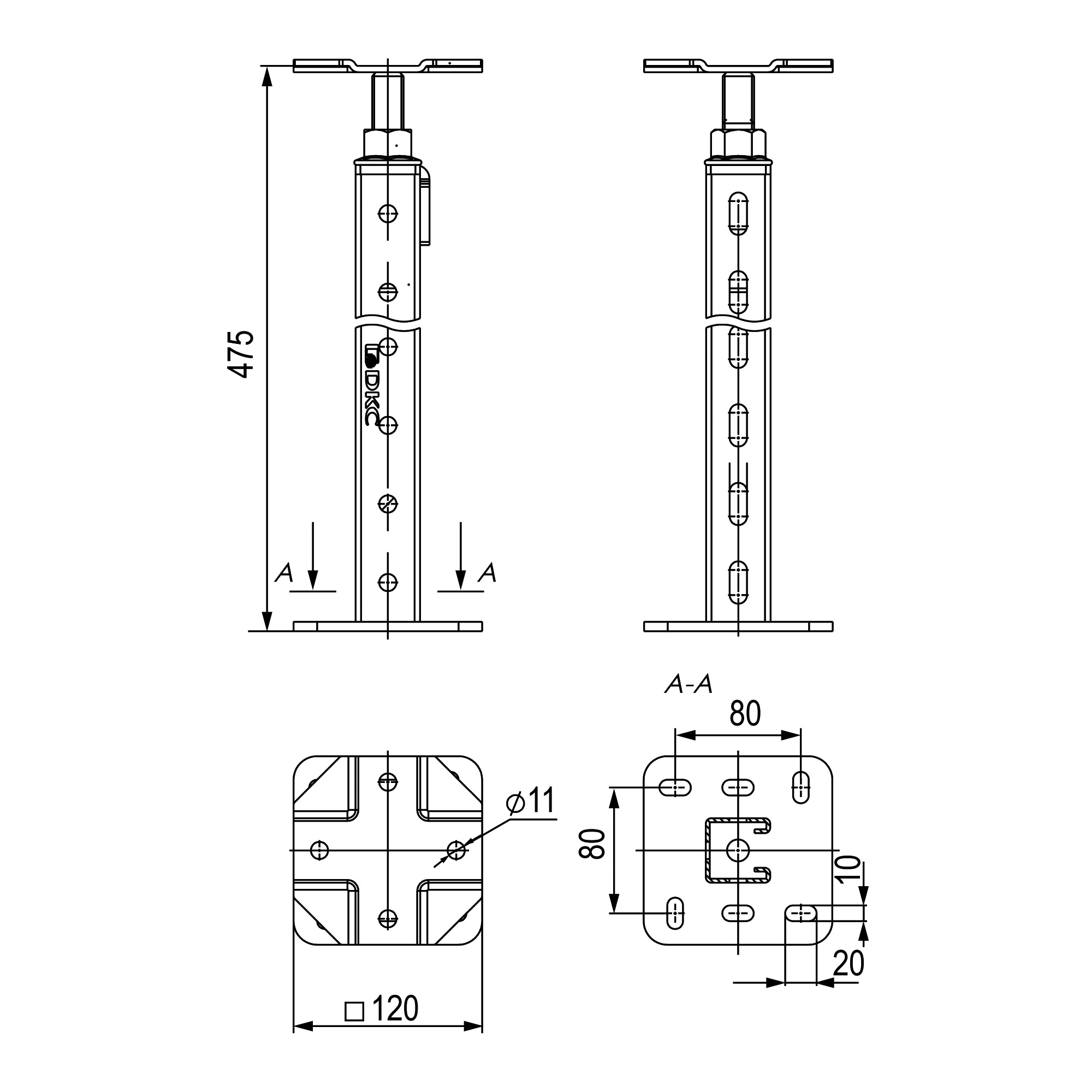 Чертеж STF0475