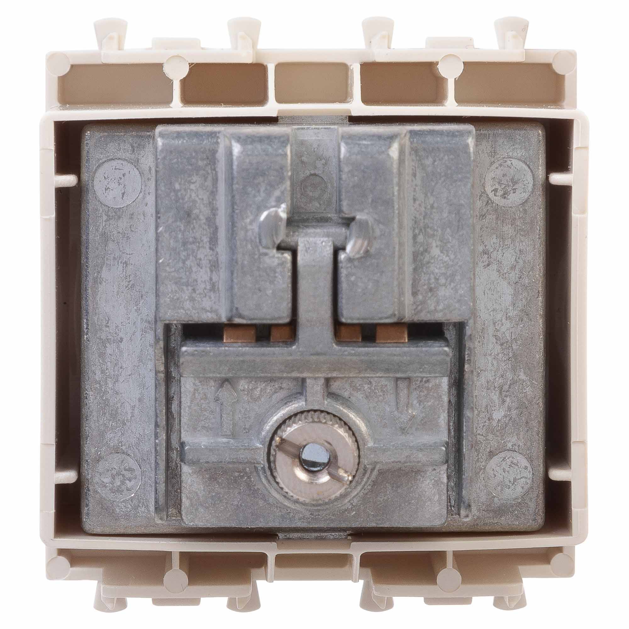 Розетка TV-FM-SAT модульная, "Avanti", "Ванильная дымка", 2 модуля