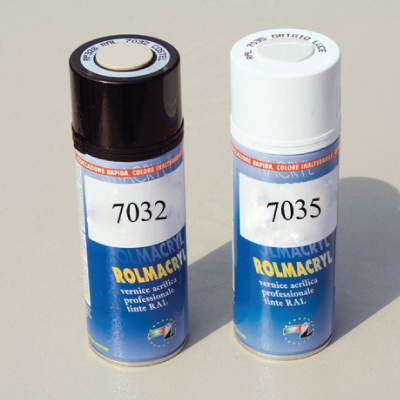 Баллончик распылитель с краской, RAL 7035 RAM block