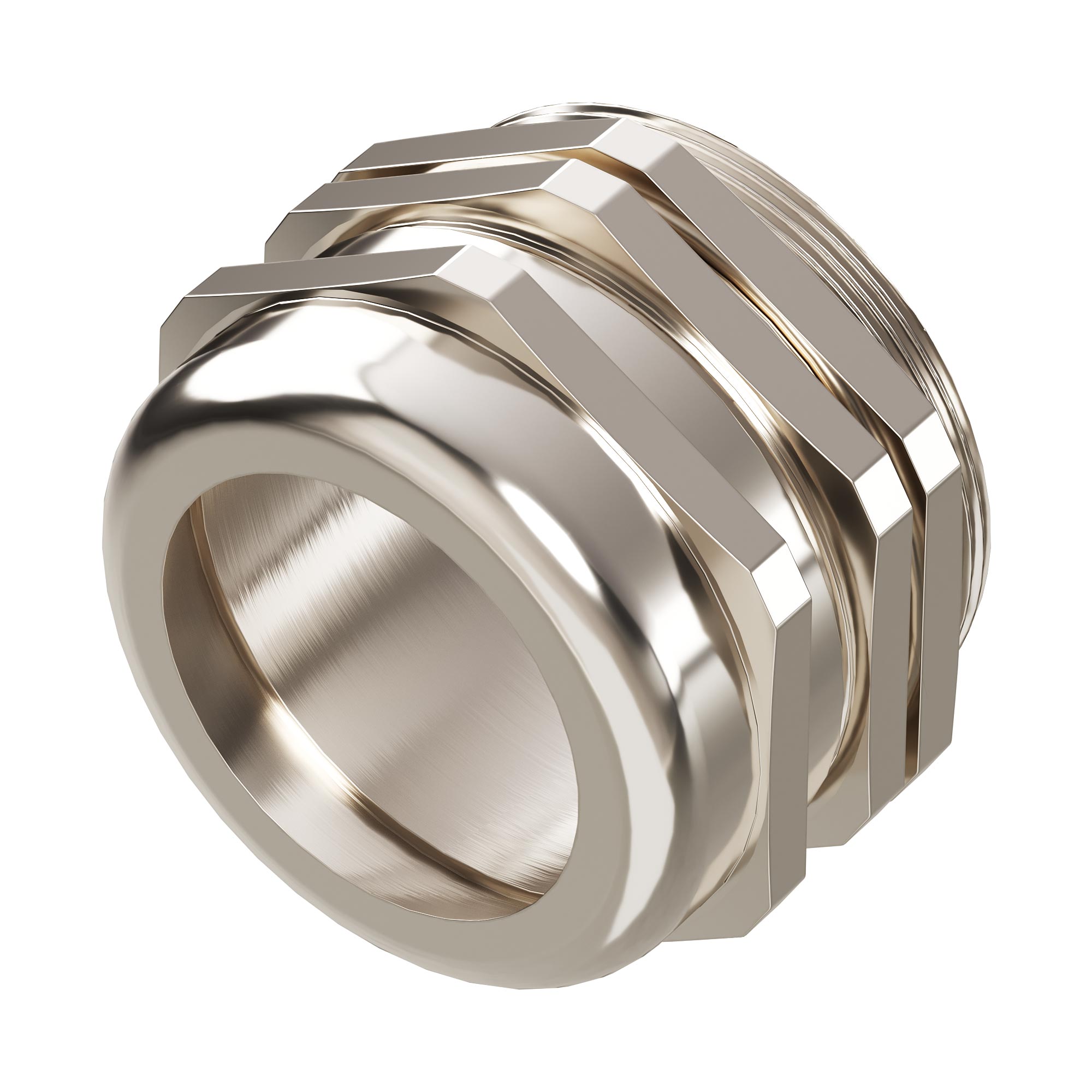 Латунный кабельный ввод М54, IP65, для диаметра кабеля 32-38 мм