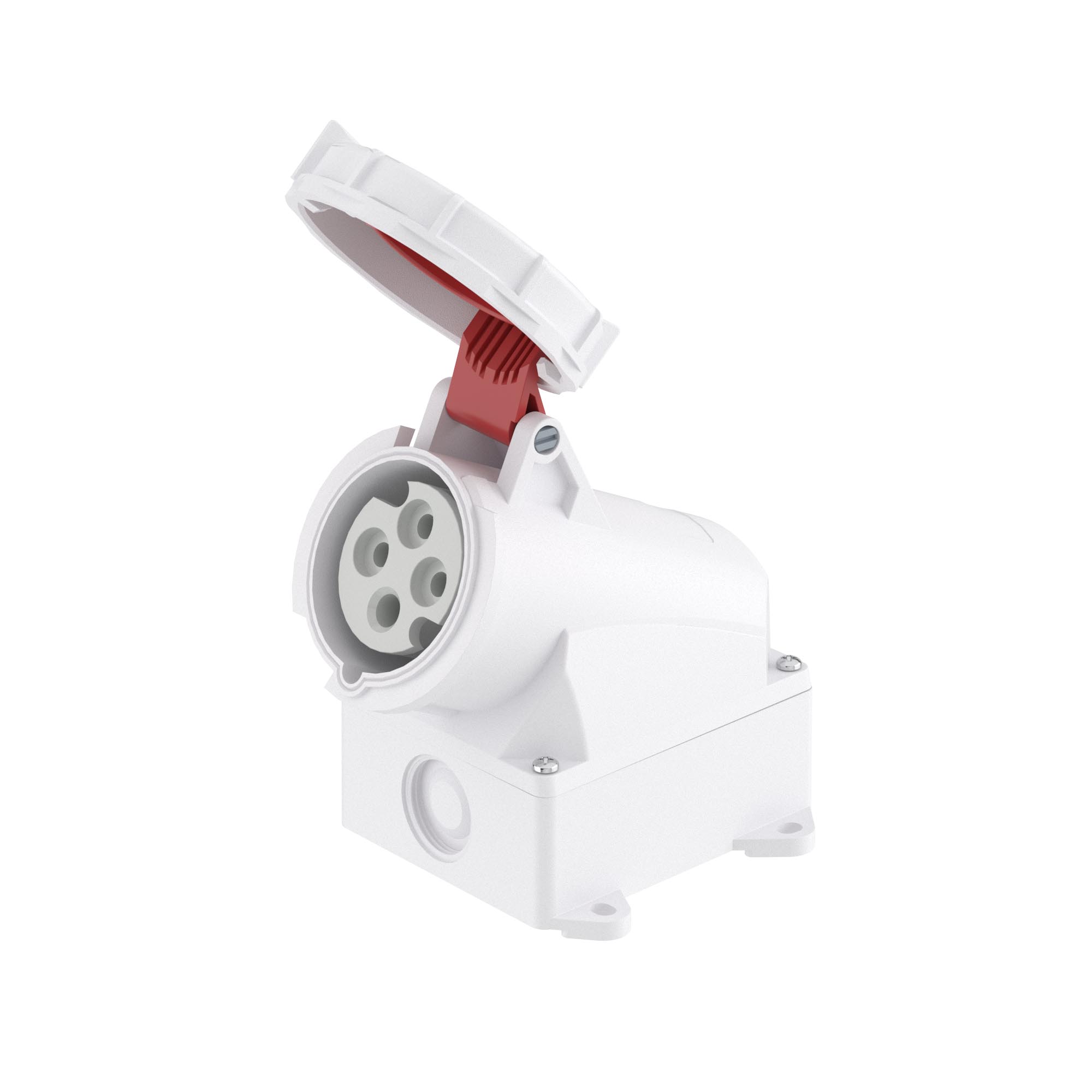 Розетка настенная WS IP67 32A 3P+E 400В