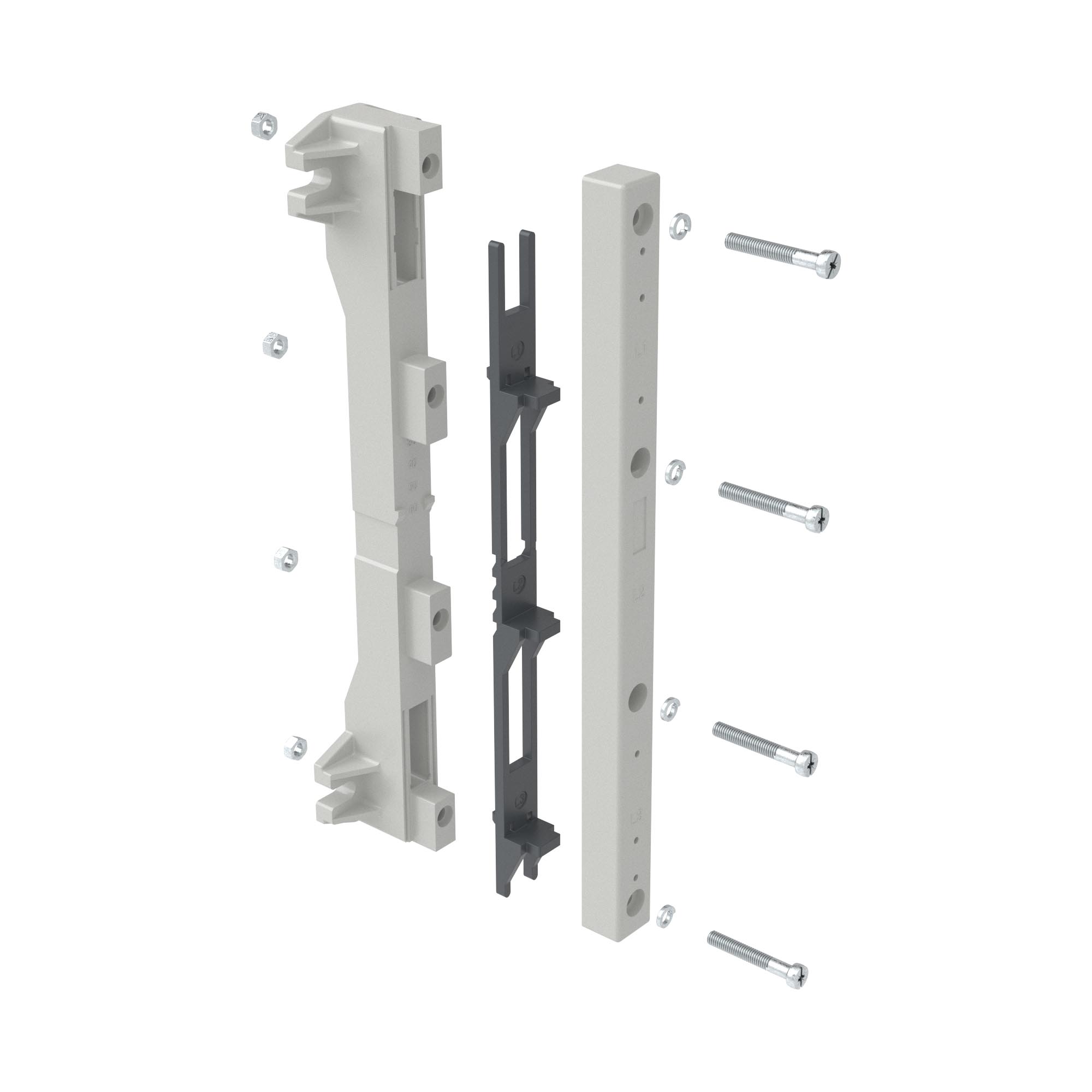 Держатель шин 30,40,50,60x10 3пол 100мм