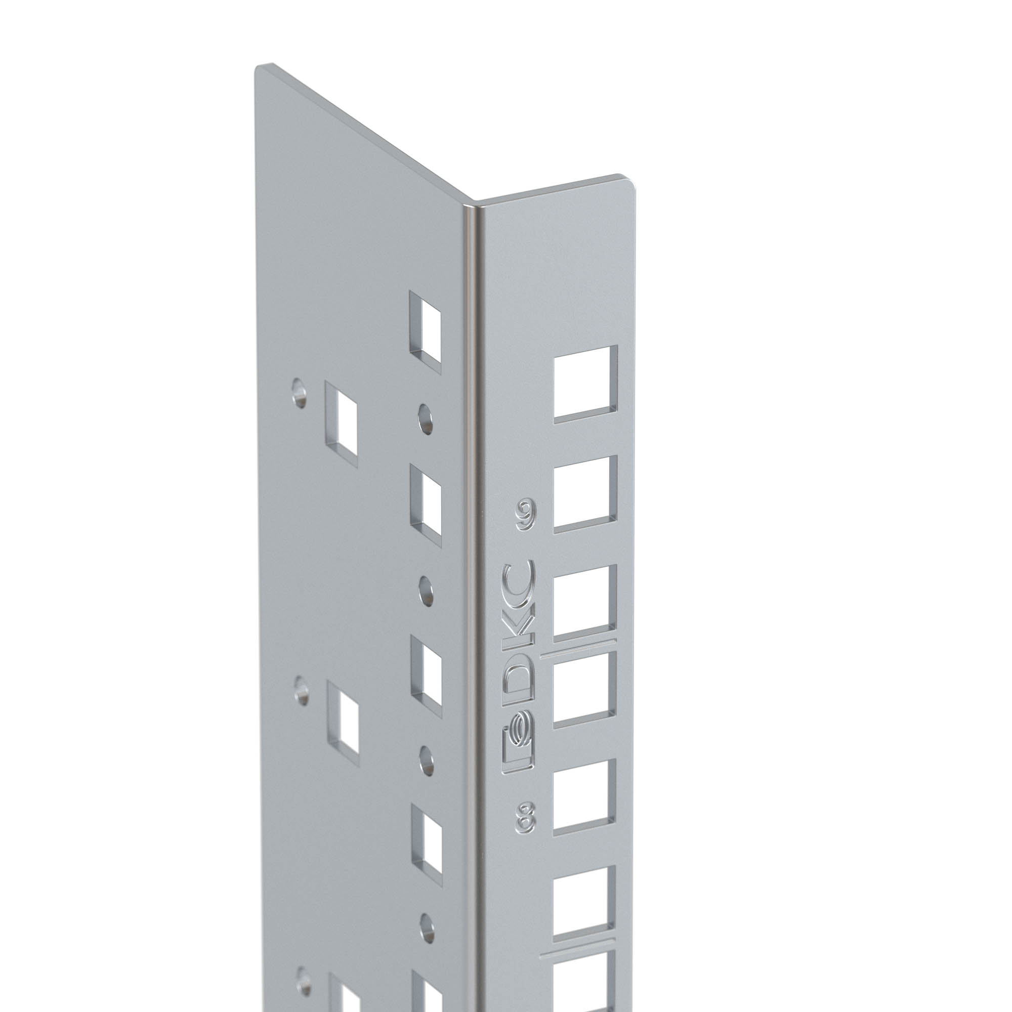 Вертикальные монтажные профили 19", 09U, "L" для IT-STI, 2шт