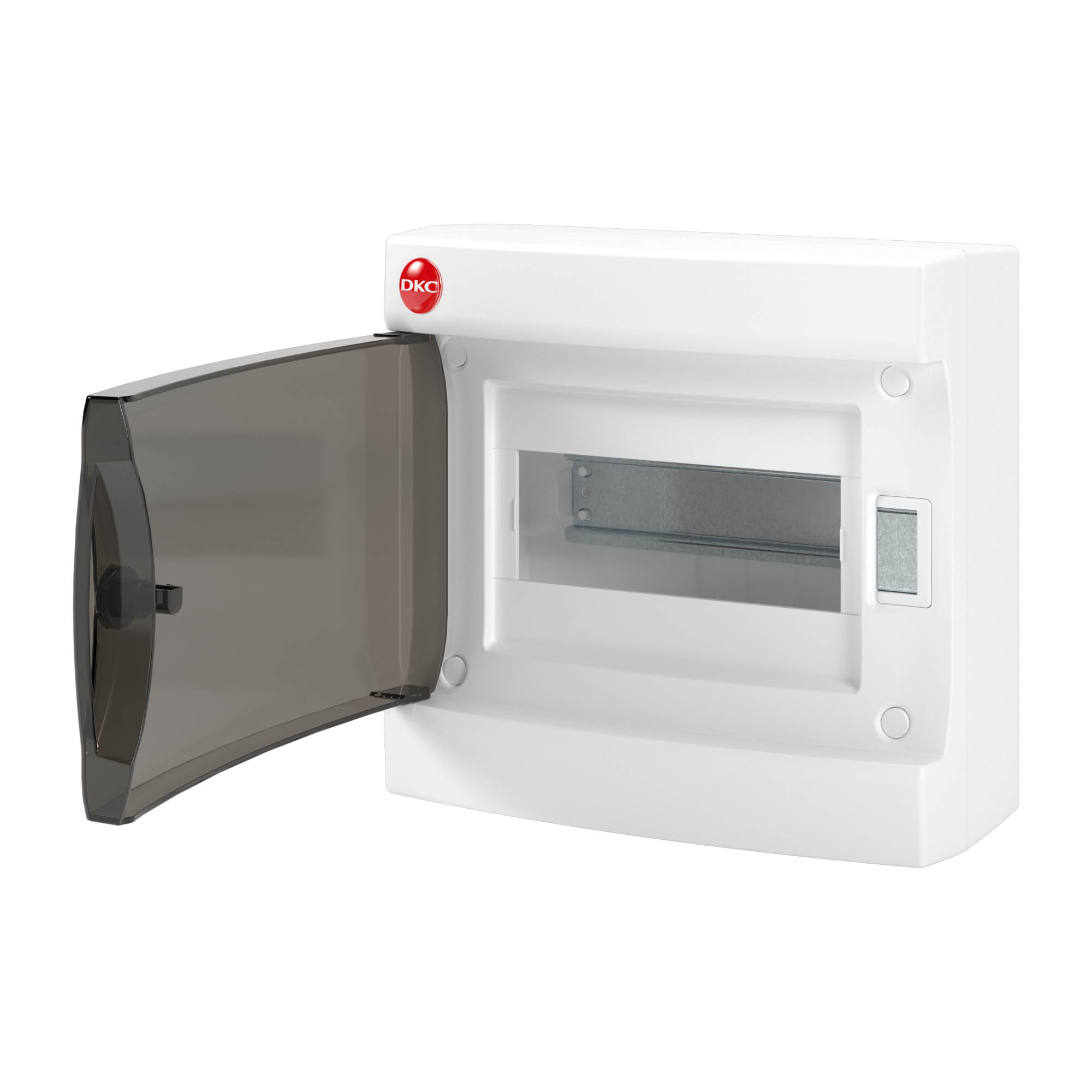 Щиток настен.с двер.8мод.,IP41,бел.,с усил. клем.блок.1х87308