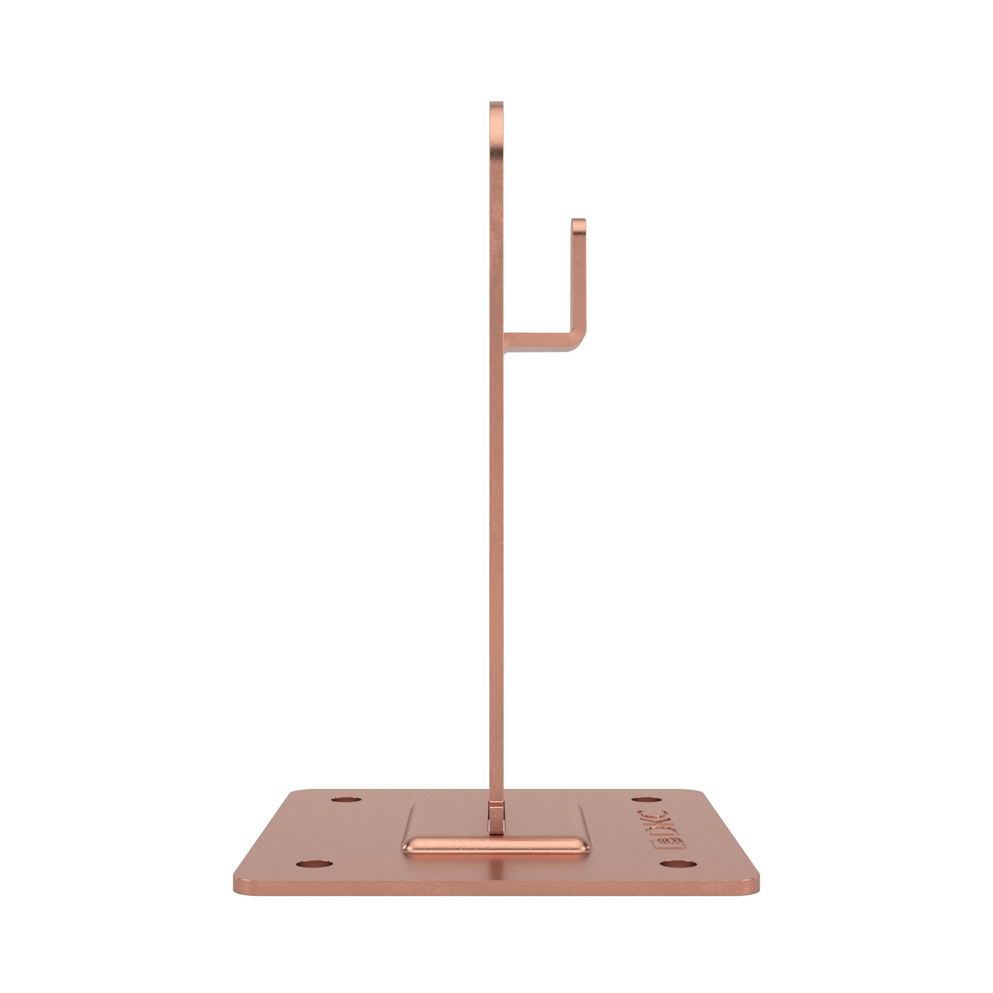 Металлический держатель для плоской кровли, 150 мм, медь