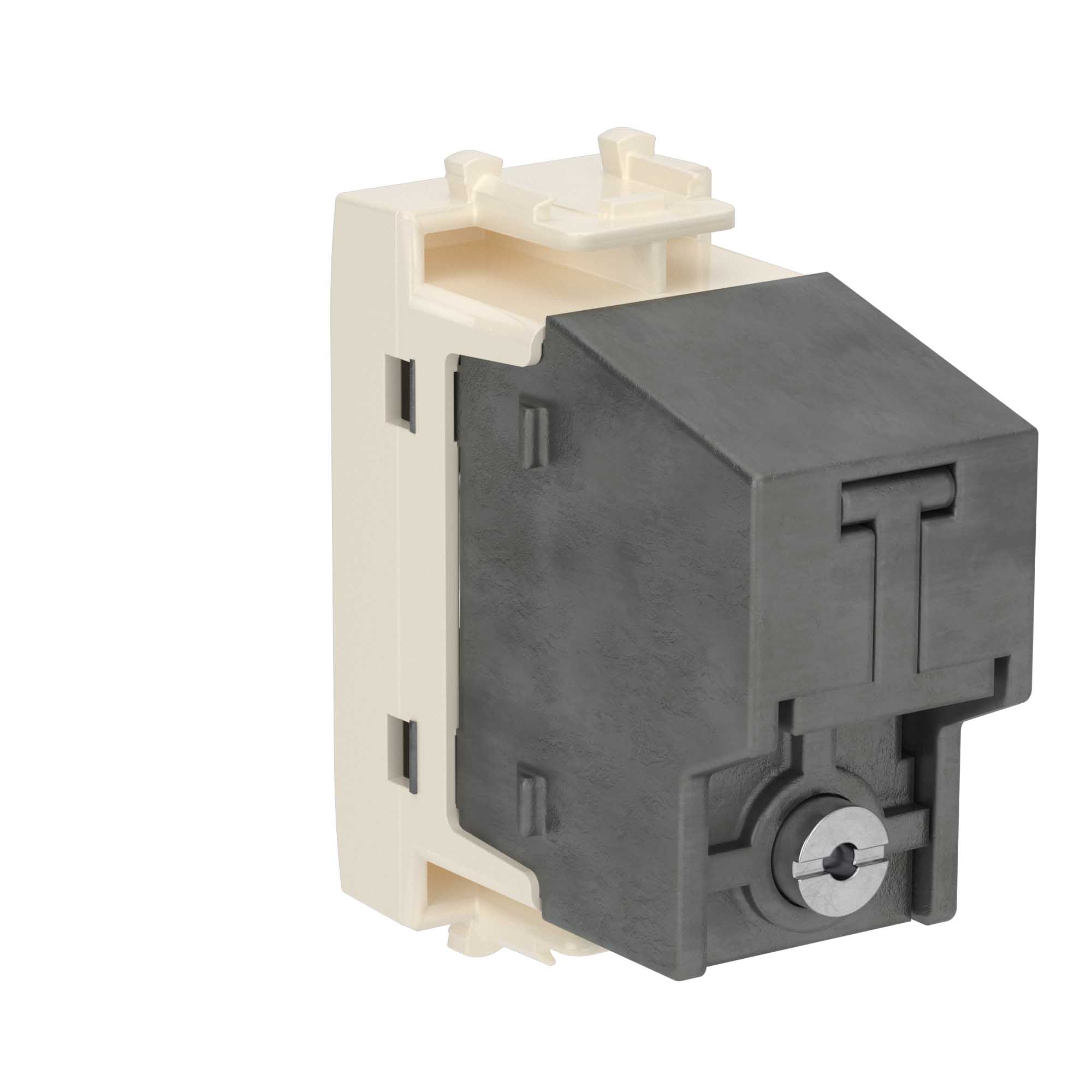 Розетка TV оконечная модульная, "Avanti", "Ванильная дымка", 1 модуль