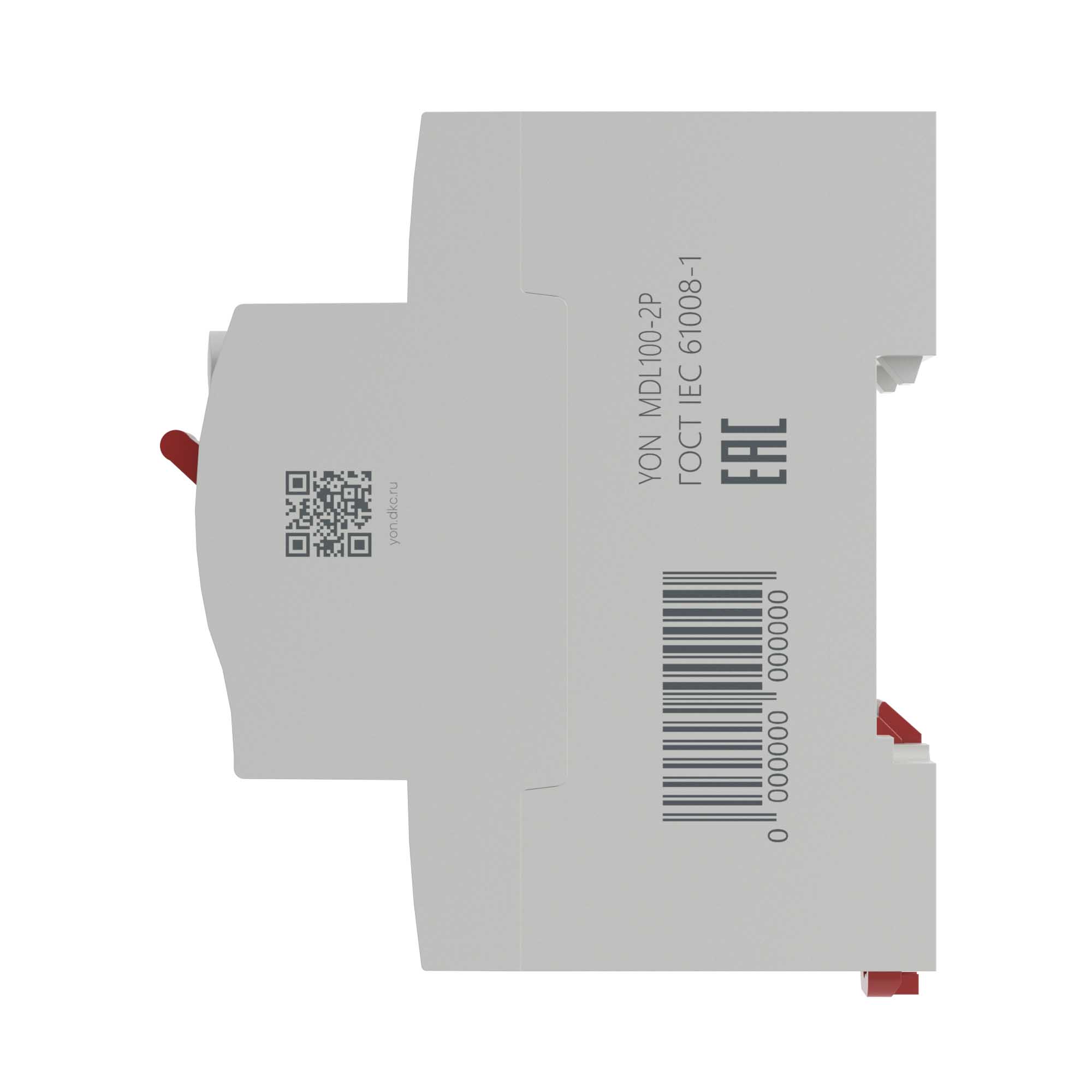 Устройство защитного отключения УЗО ВДТ YON MAX MDL100, 2P, 10mA, 16A, тип АС