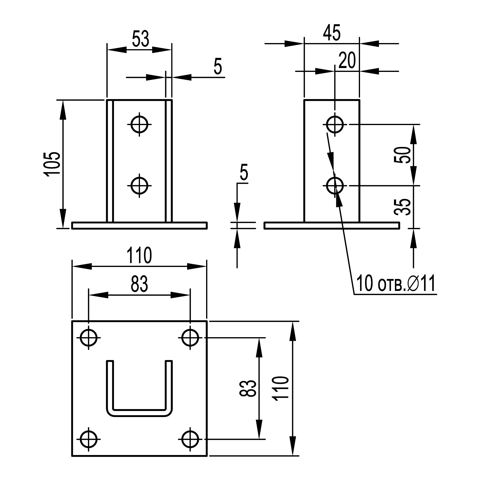 Чертеж BSF4101HDZ