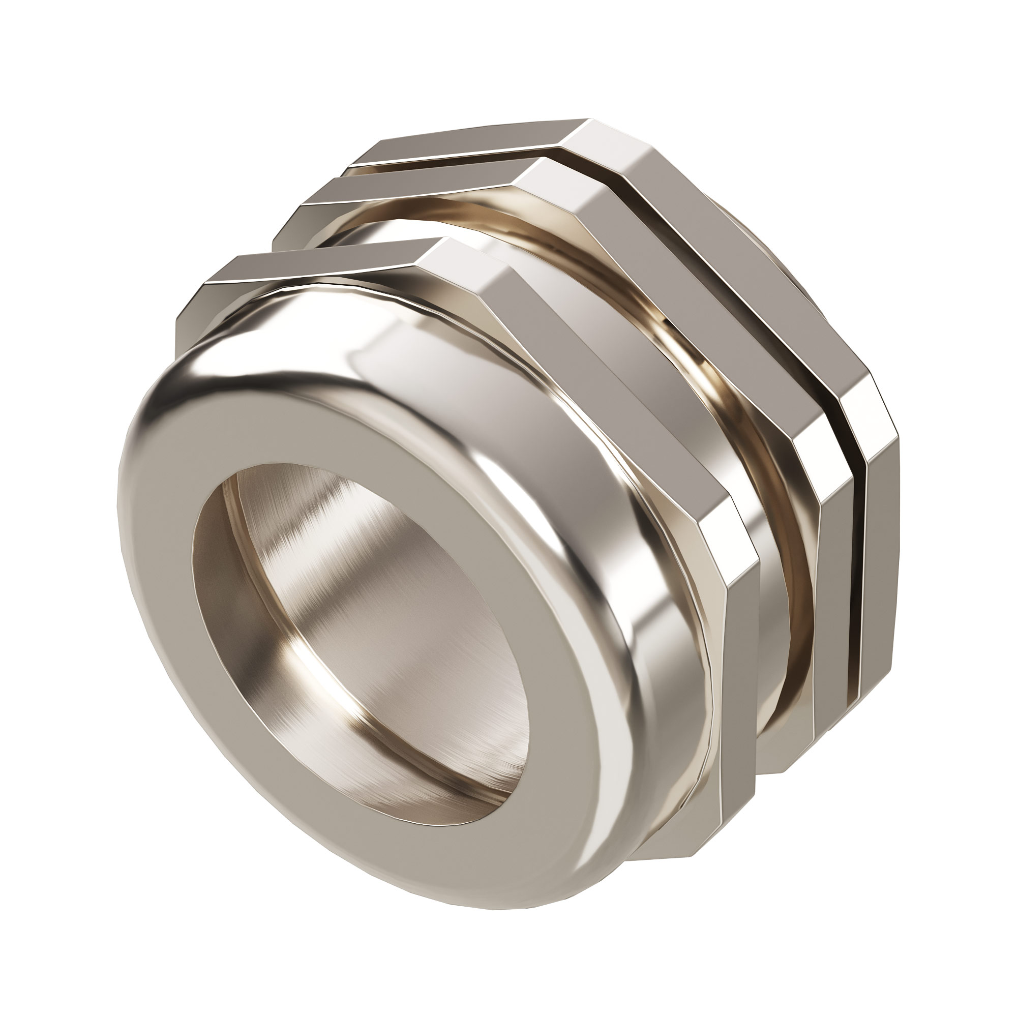 Латунный кабельный ввод М48, IP65, для диаметра кабеля 25-32 мм