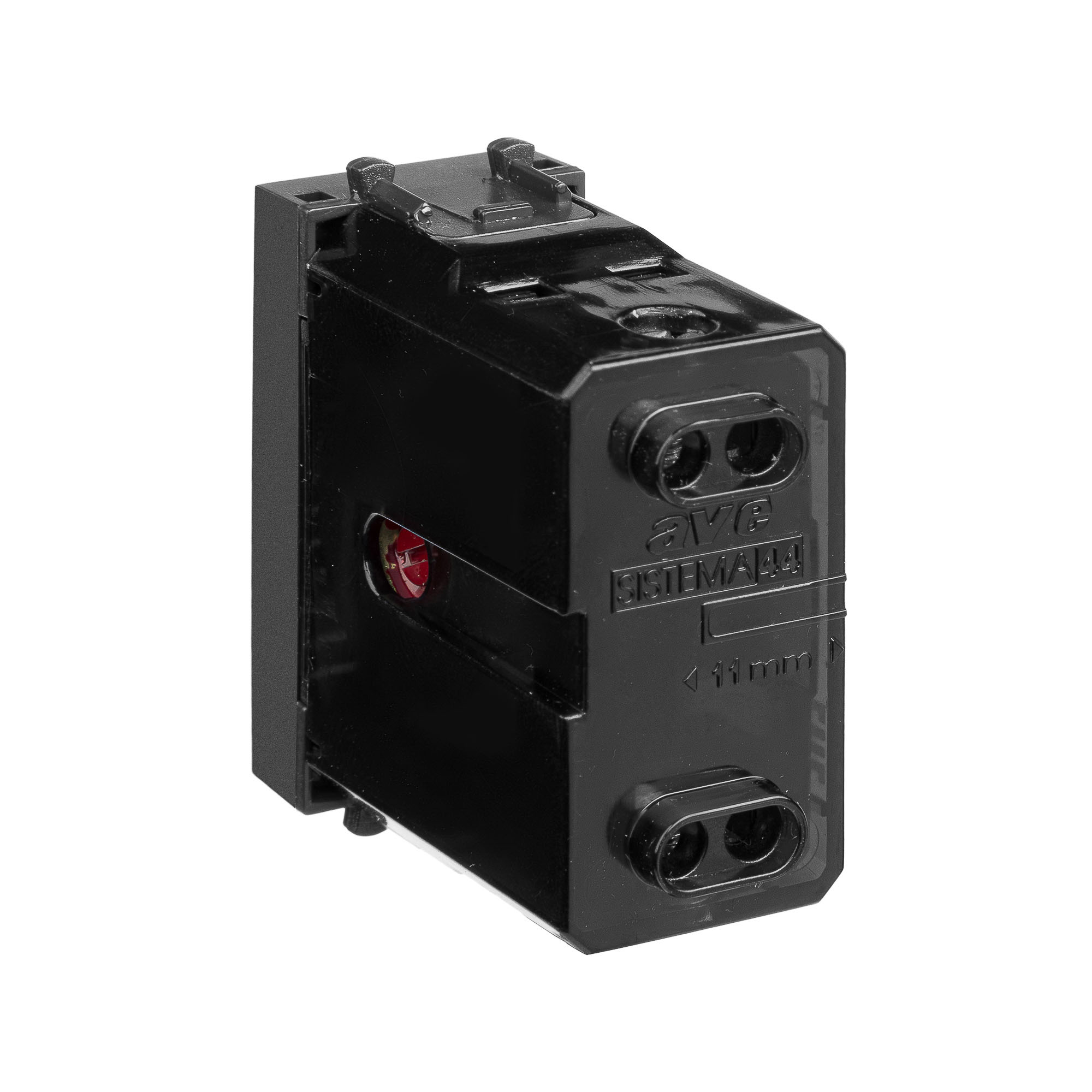 Звонок модульный, "Avanti", "Черный матовый", 1 модуль