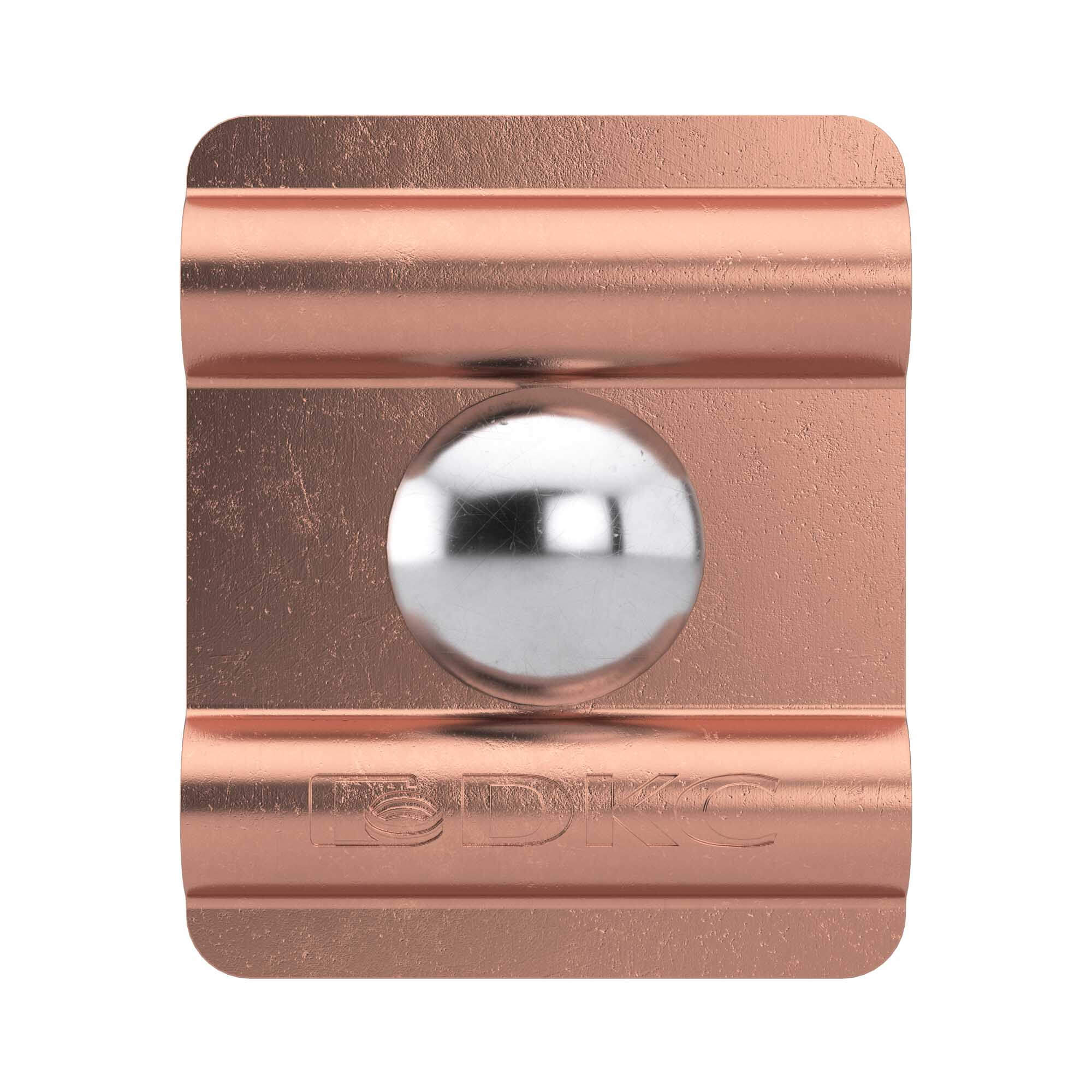 Параллельный зажим с разделительной пластиной, медь