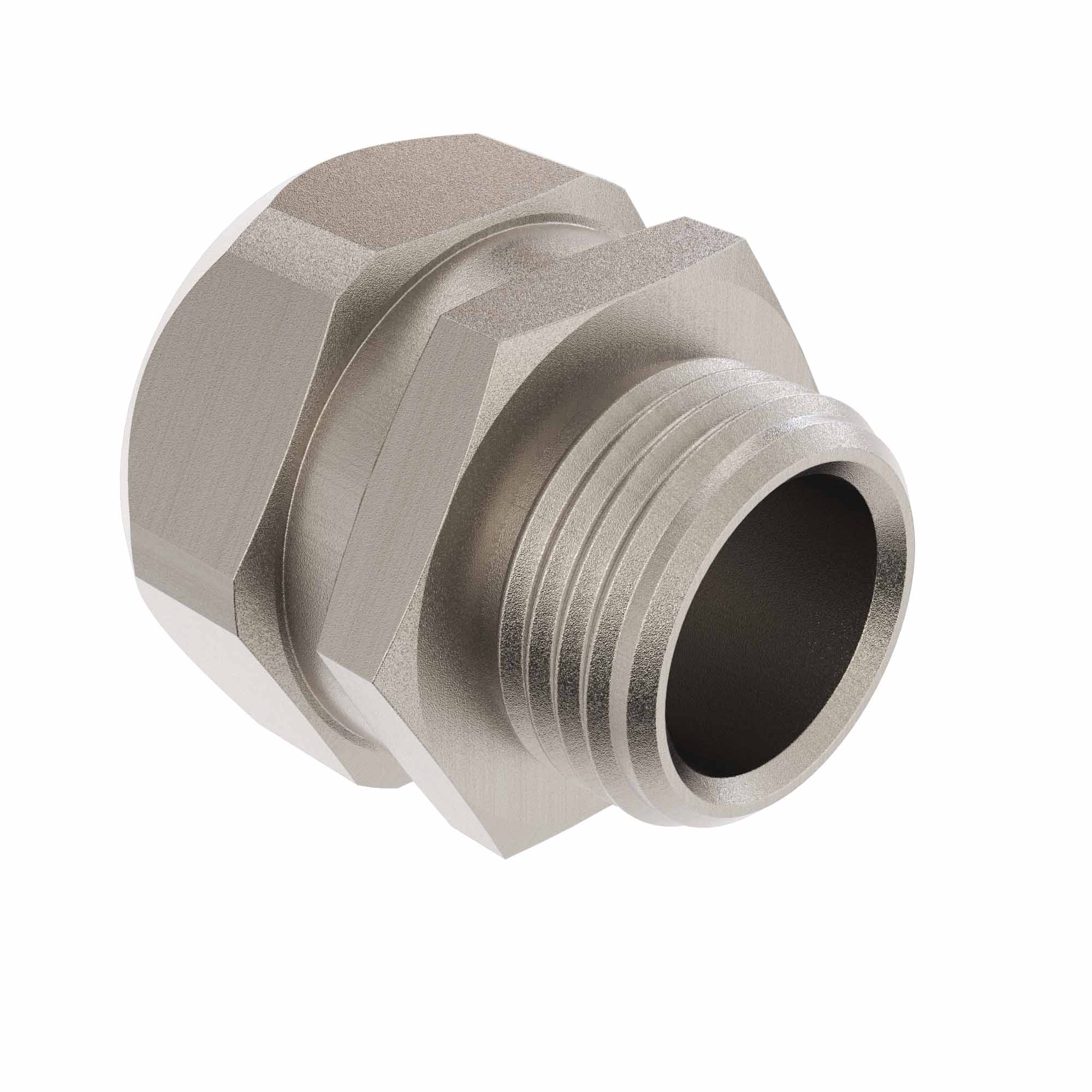 Муфта металлорукав-коробка DN 20,М25х1,5 наружная резьба