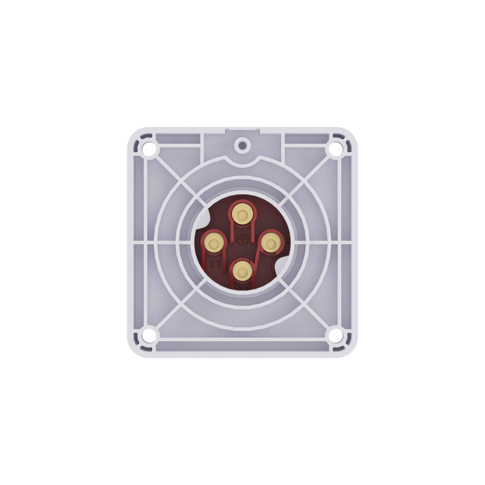 Вилка панельная PSP IP44 32A 3P+E+N 400В