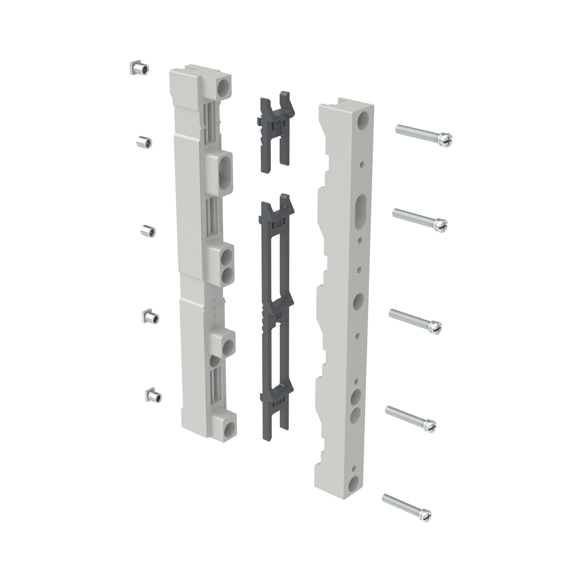 Держатель шин 12,15,20,25,30x5,10 4п60мм