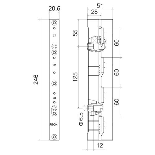 Чертеж R5BBH060154P
