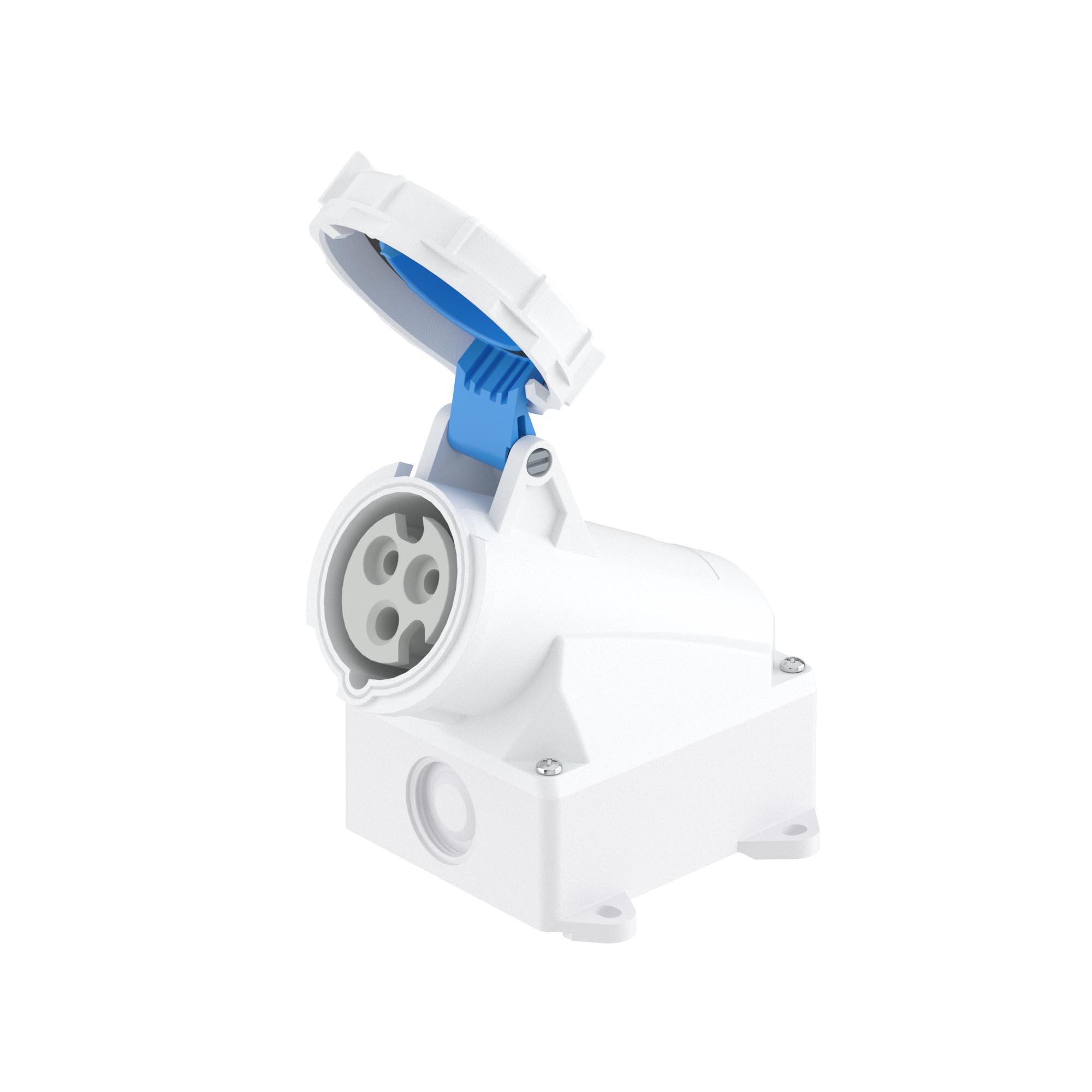 Розетка настенная WS IP67 16A 2P+E 230В