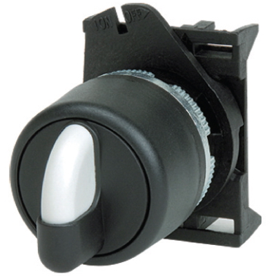 Головка переключателя на 2 положения стандартная ручка, зеленая