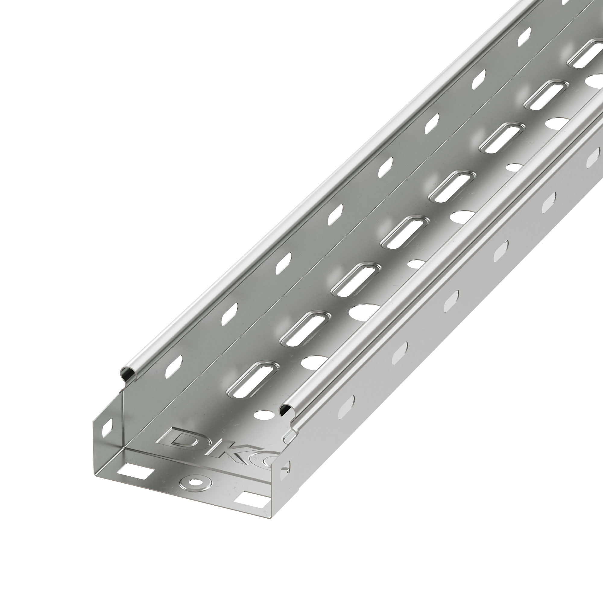 Лоток перфорированный 100х50 L2000, горячеоцинкованный