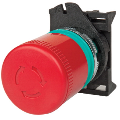 Головка кнопки аварийная грибовидная поворотная д.40