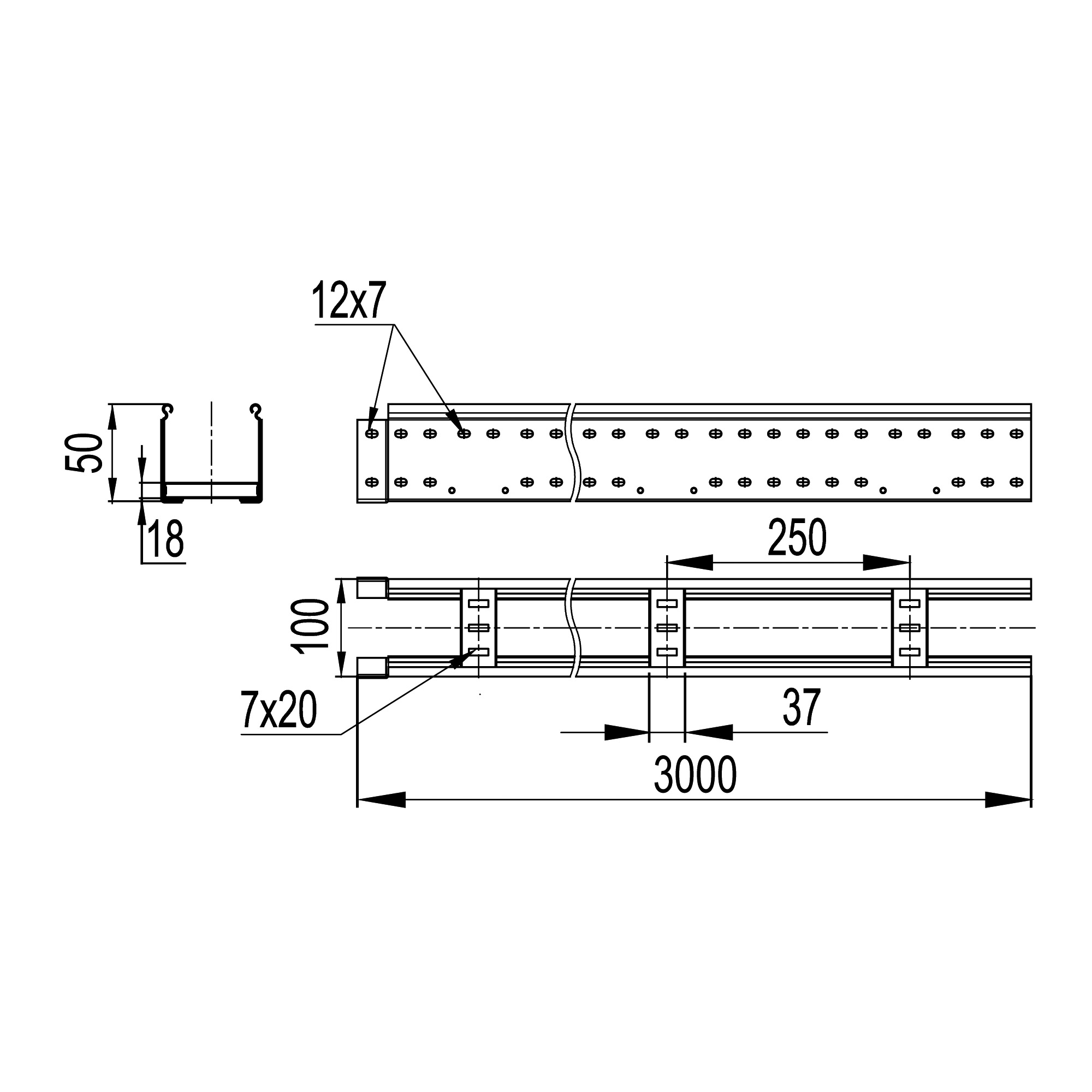 Чертеж LL5010HDZ