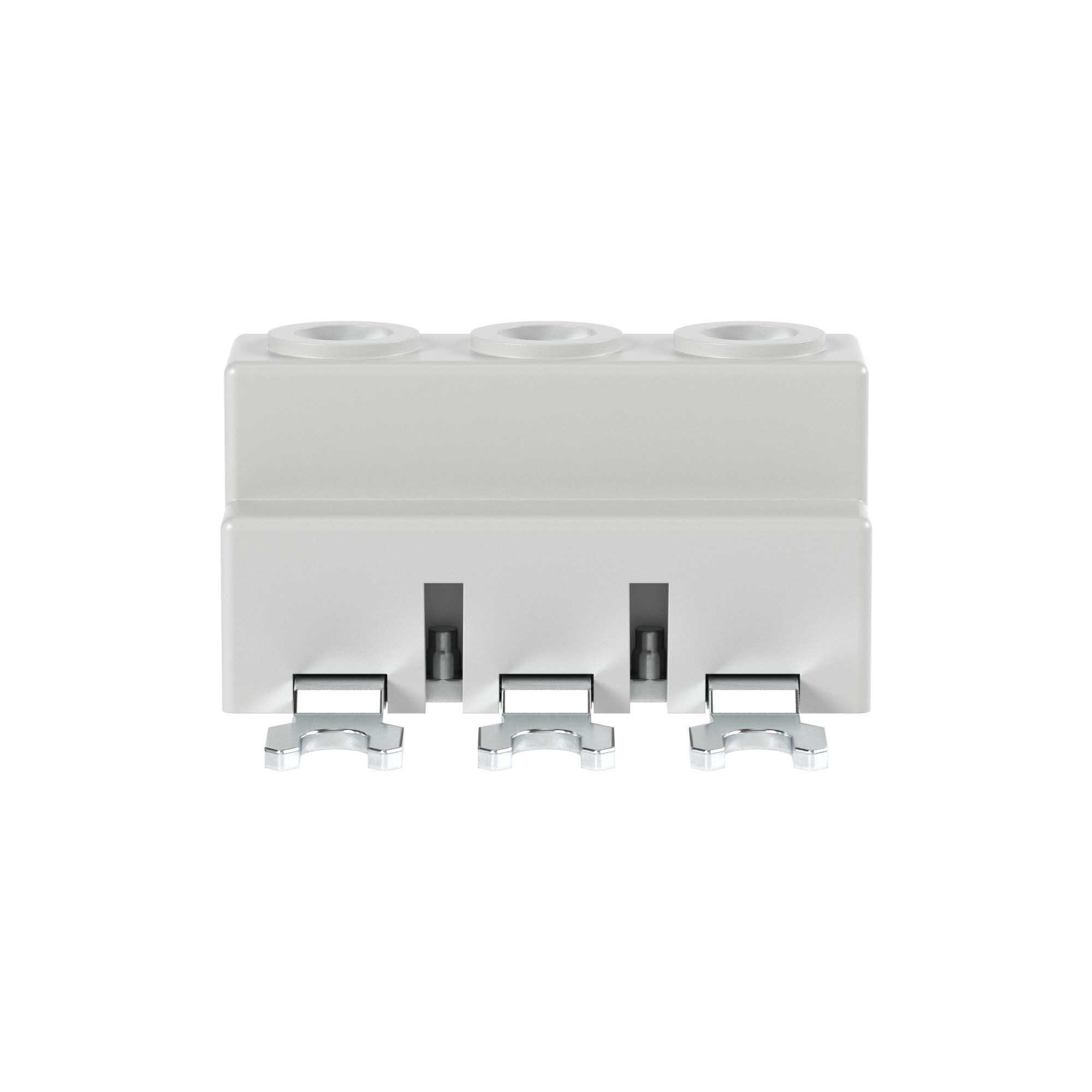 Шинная колодка для DMP32 для жесткого 6-25 кв.мм и гибкого 6-16 кв.мм кабеля до 63А