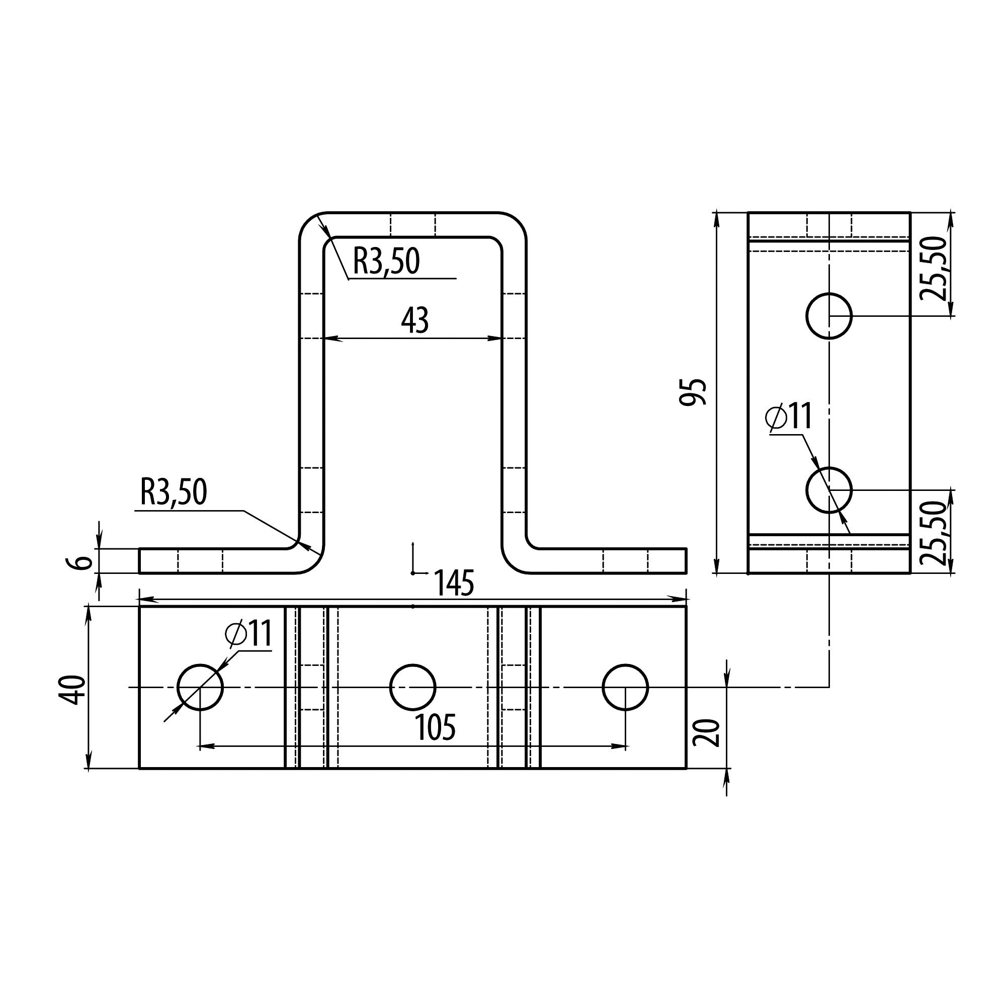 Чертеж BMD1052HDZ