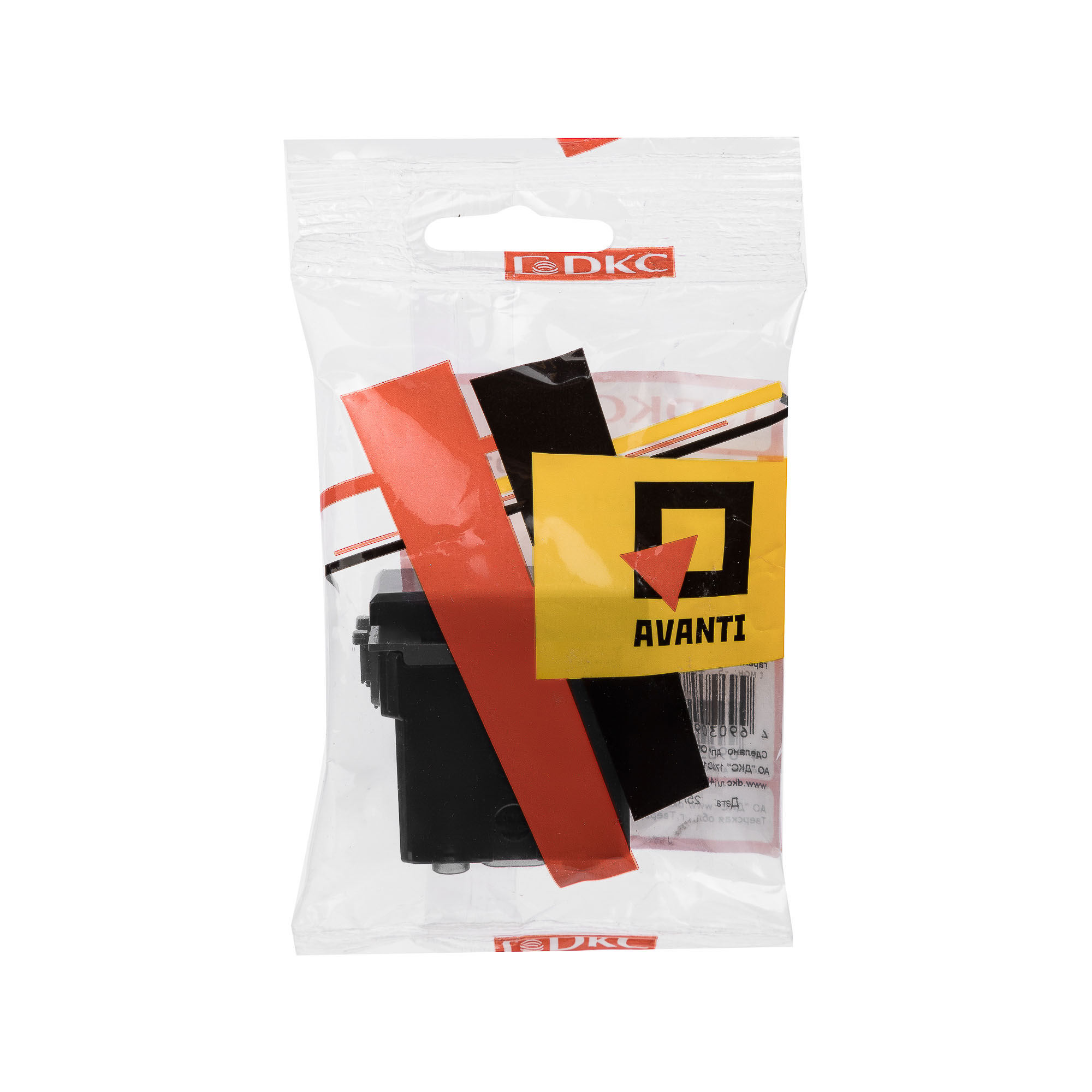 Механизм управления рольставней модульный, "Avanti", "Черный матовый", 1 модуль